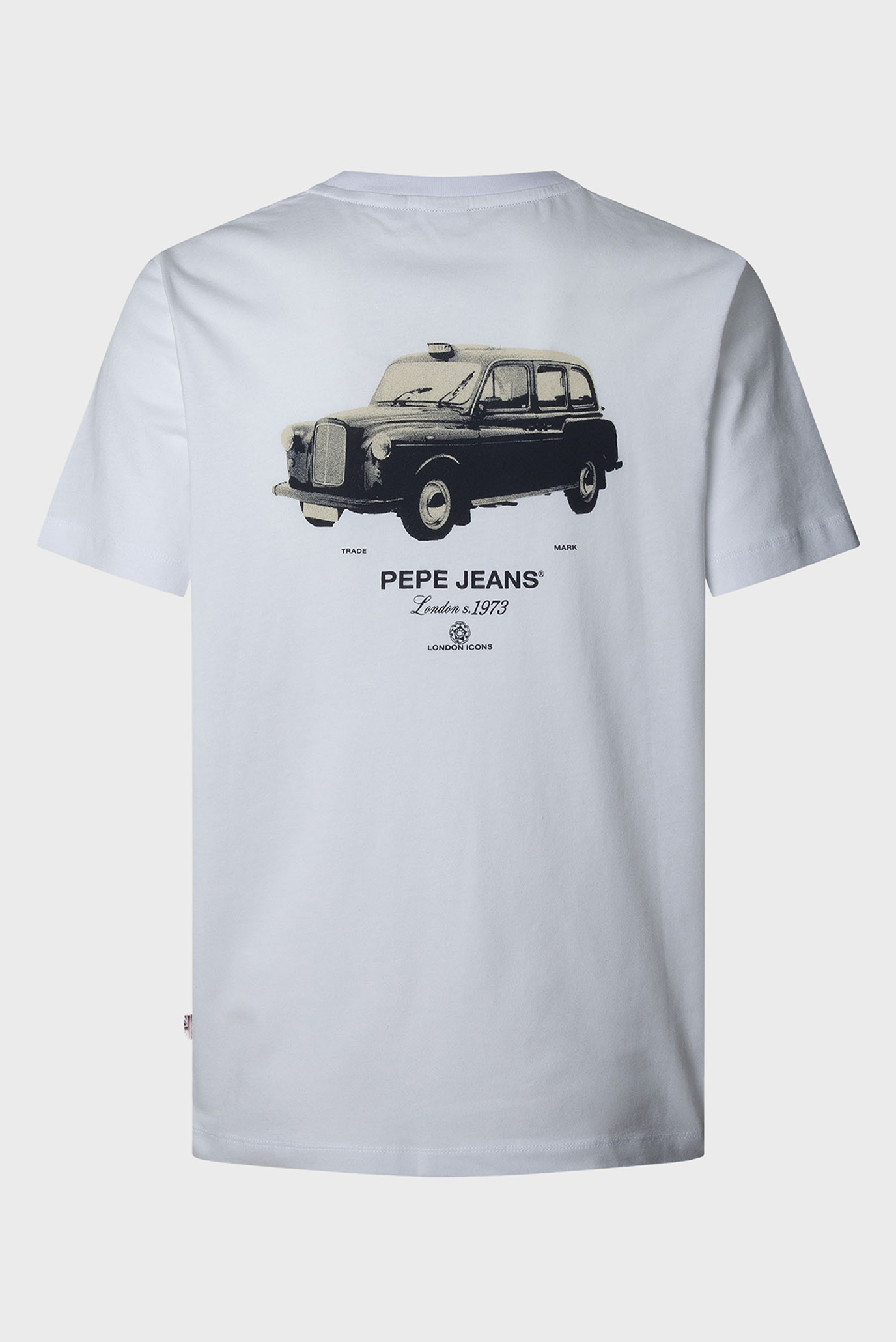 Мужская белая футболка TACKY Белый L Pepe Jeans PM5010089 Мужская белая футболка TACKY Белый L Pepe Jeans PM5010089