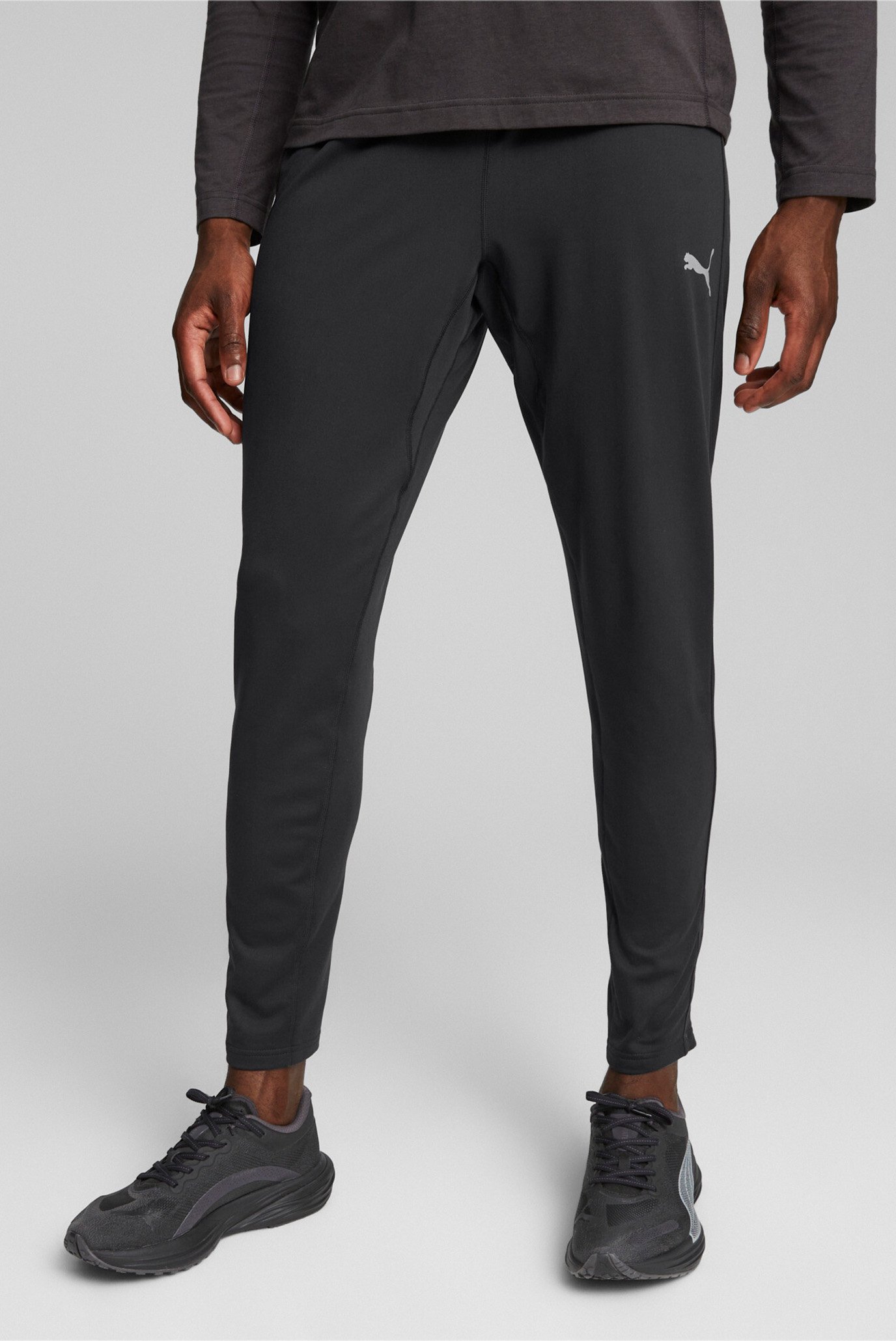 Чоловічі чорні спортивні штани RUN CLOUDSPUN Men's Running Pants 1