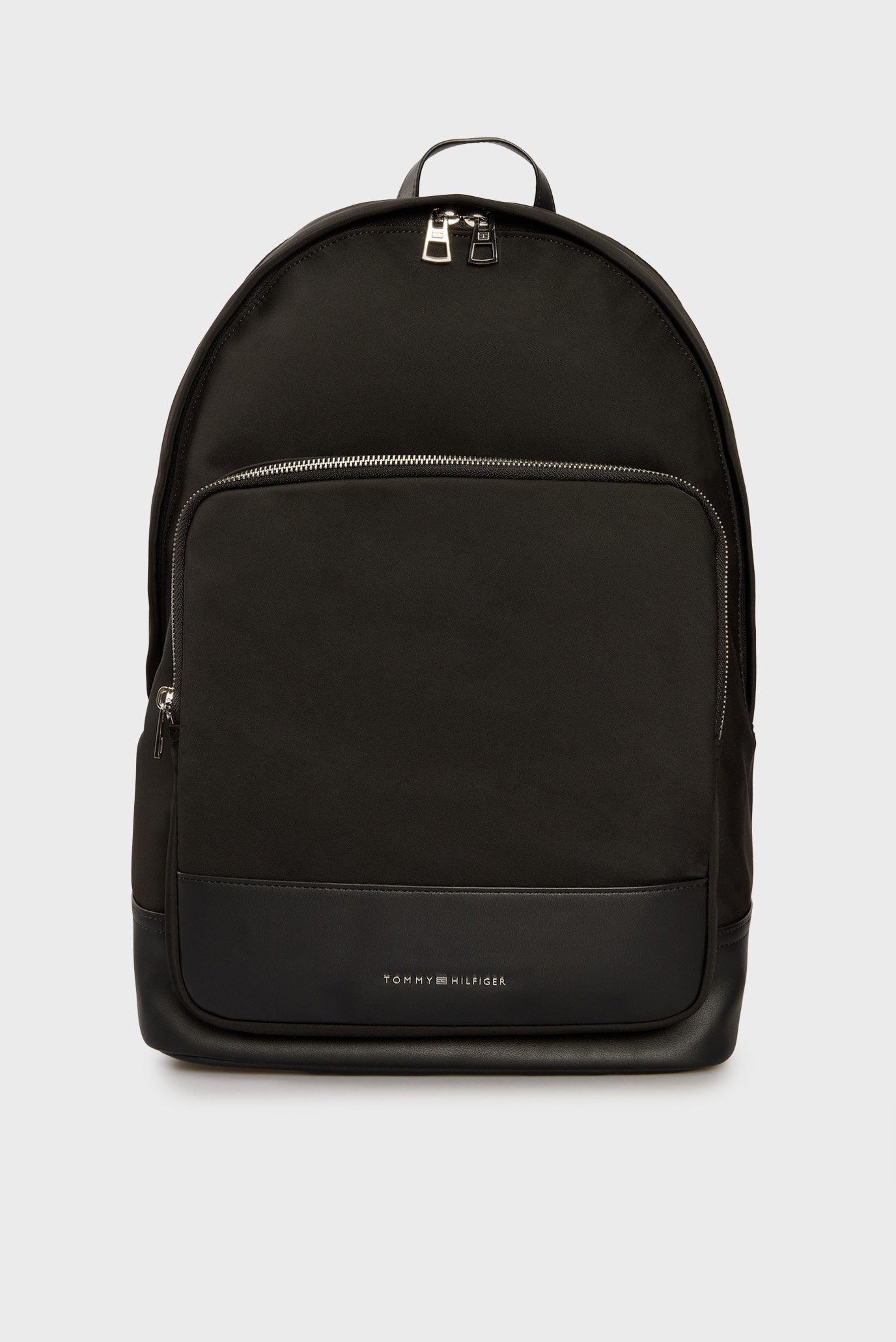 Чоловічий чорний рюкзак TH BUSINESS NYLON BACKPACK 1