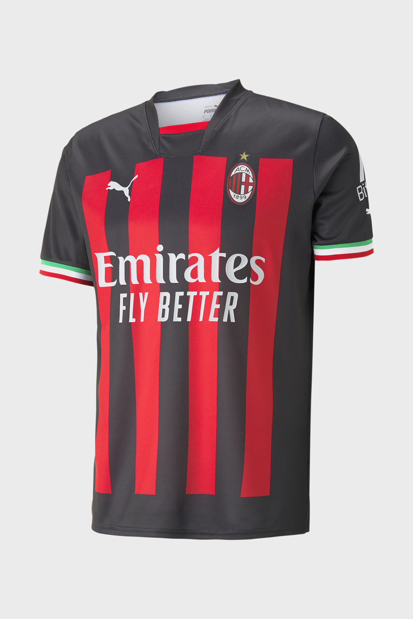 ウェア 22-23 AC MILAN  ROSSO NERO PUMA L Футболка A.C. Milan Home 22/23 Replica Football Jersey Men
