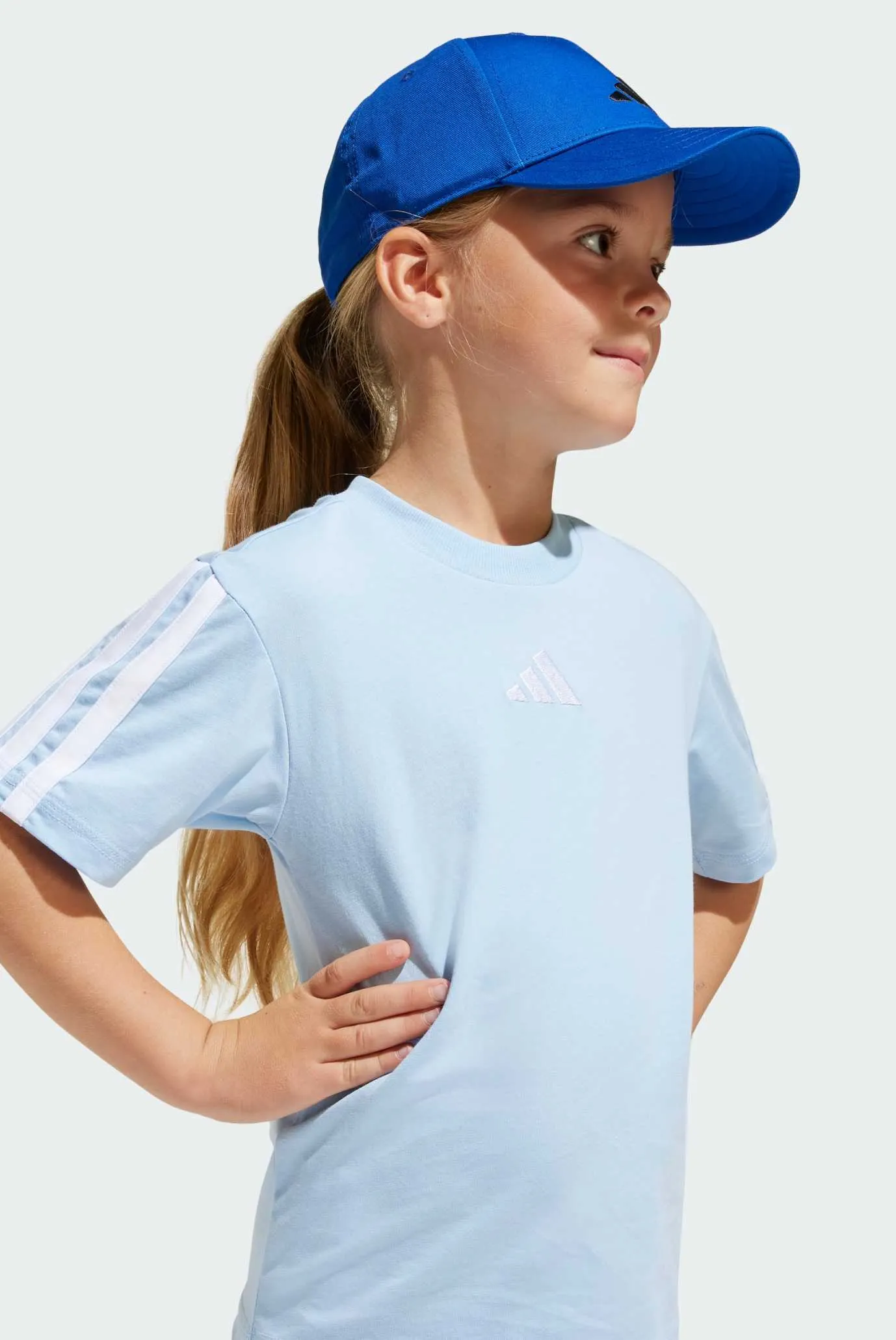 Детская голубая футболка Essentials Kids 5