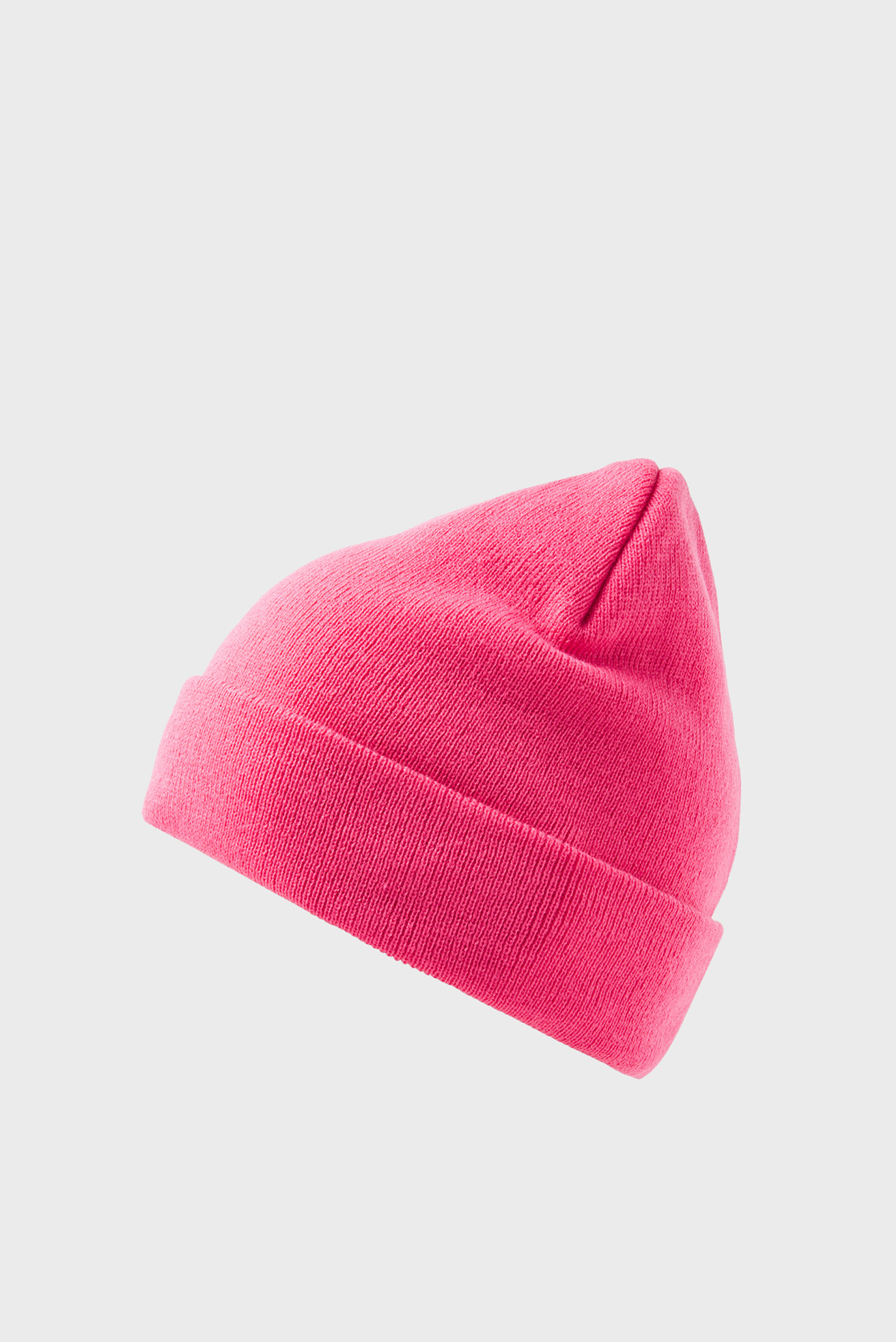 Женская розовая шапка 1