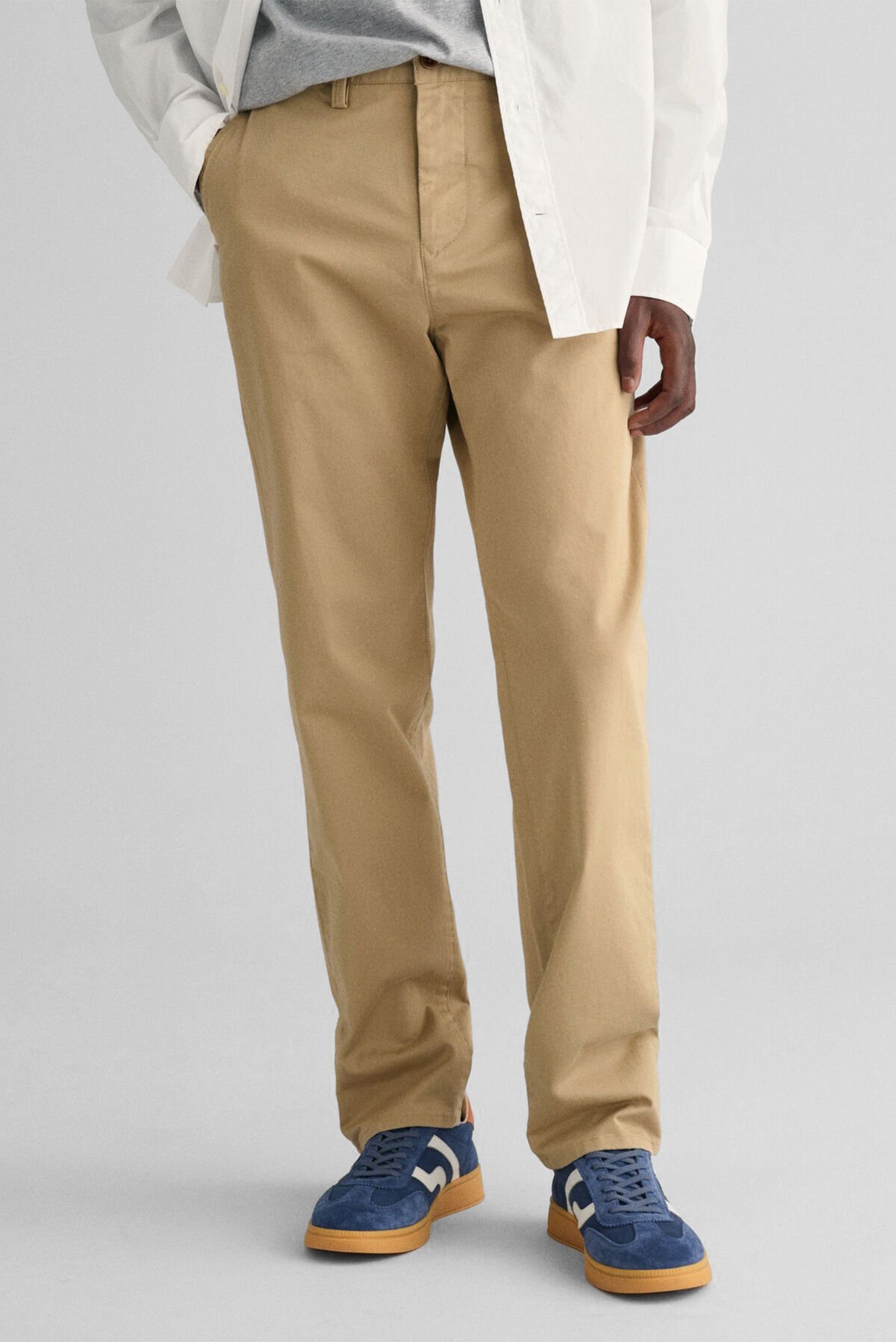 Мужские бежевые чиносы REGULAR TWILL CHINOS 1