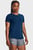 Женская темно-синяя футболка UA Iso-Chill Laser Tee