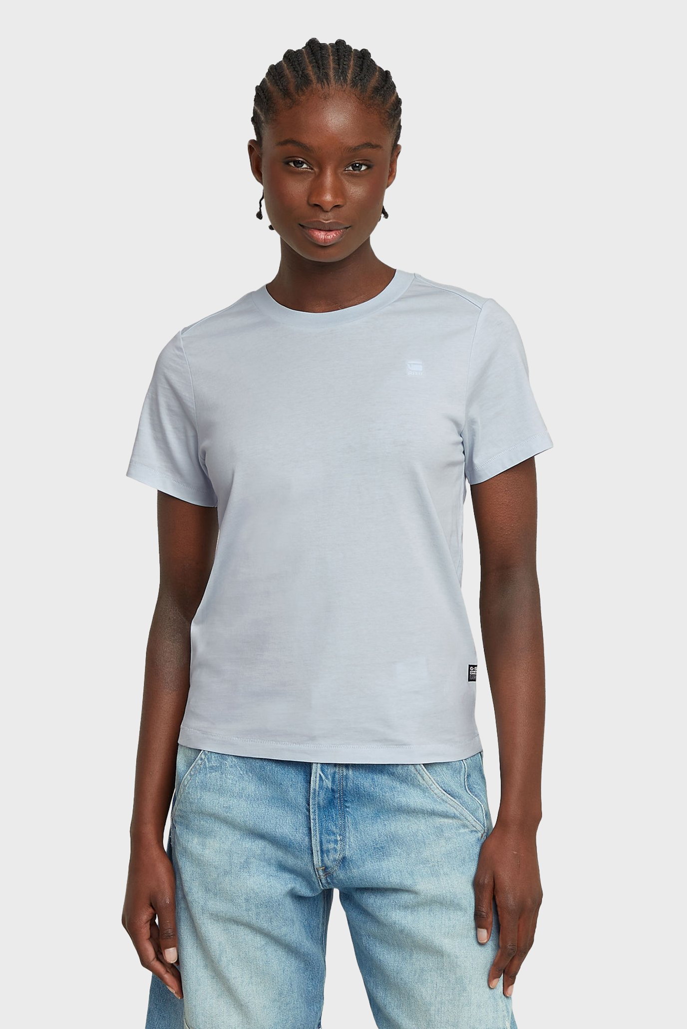Женская голубая футболка Nifous Голубой L G-Star RAW D26062,336 Женская голубая футболка Nifous Голубой L G-Star RAW D26062,336