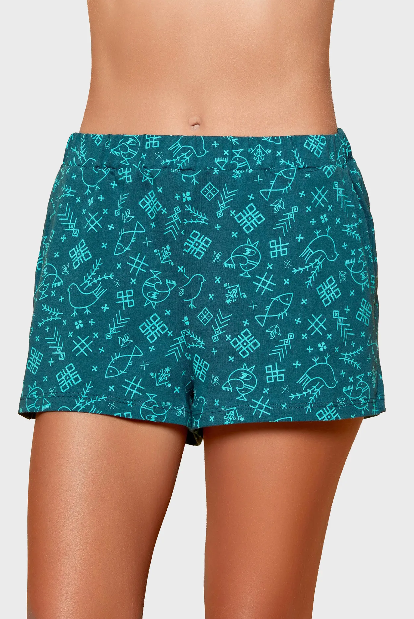 Жіноча піжама (майка, шорти) 4