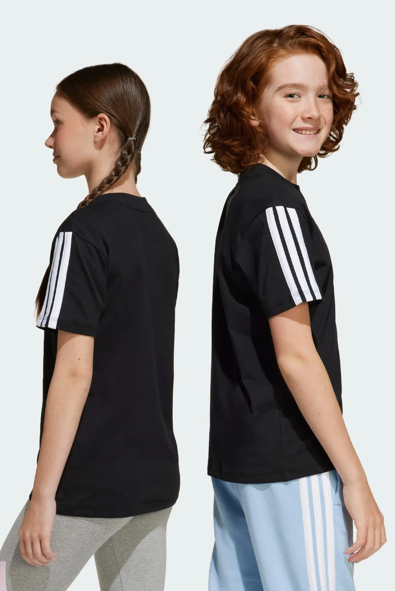 Детская черная футболка Essentials Kids 2