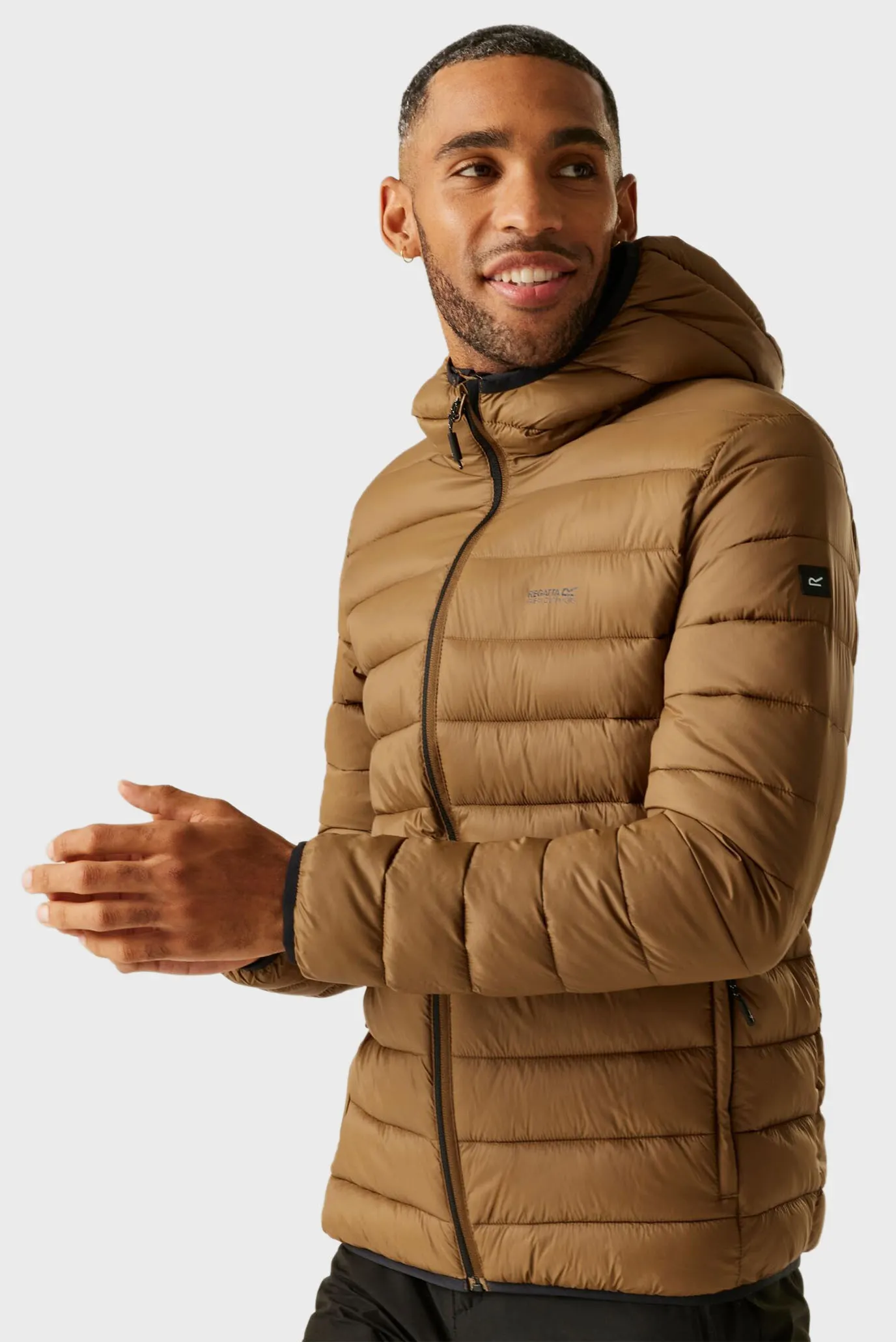 Мужская коричневая куртка 1