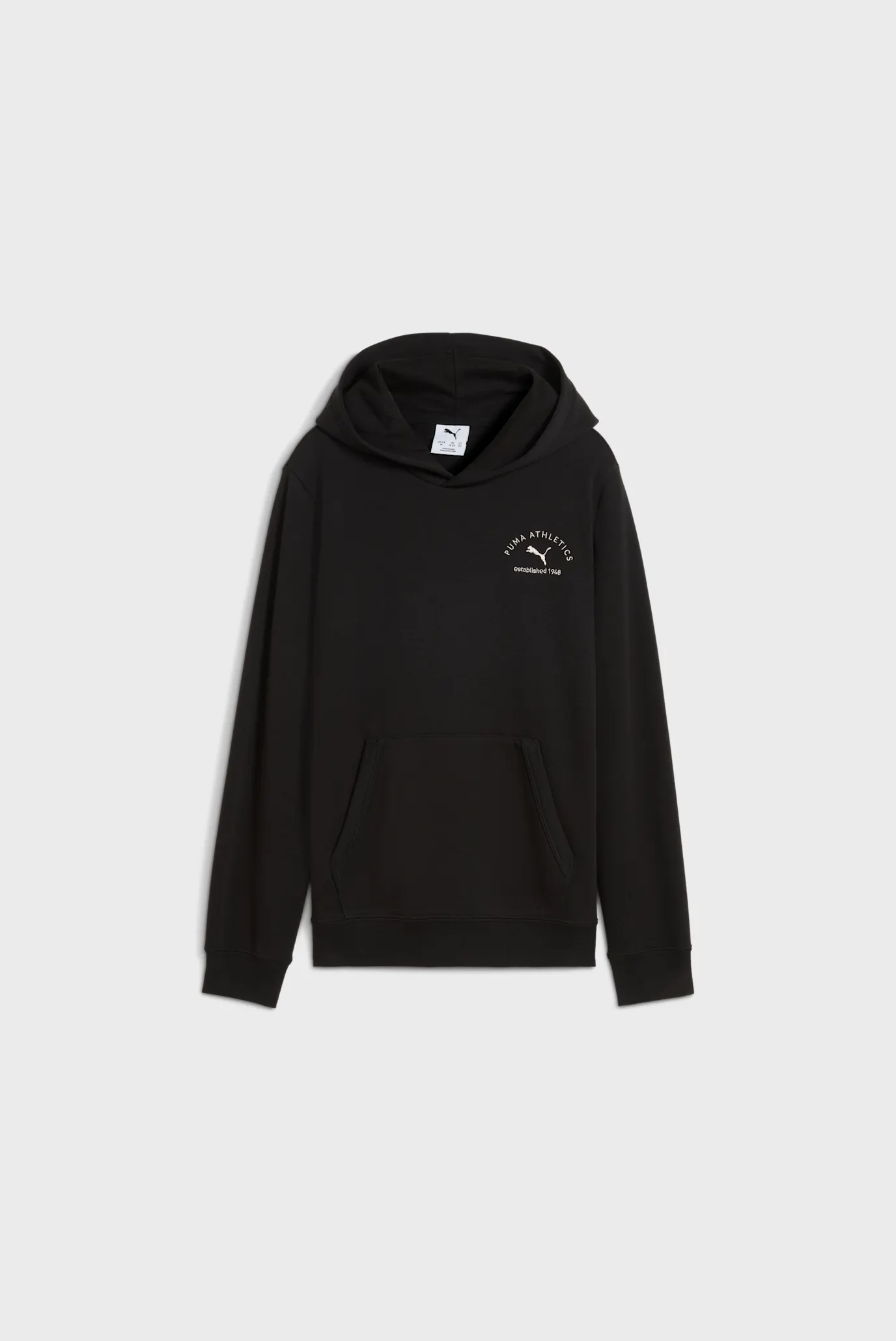 Детское черное худи PUMA Class Graphic Hoodie Youth 4