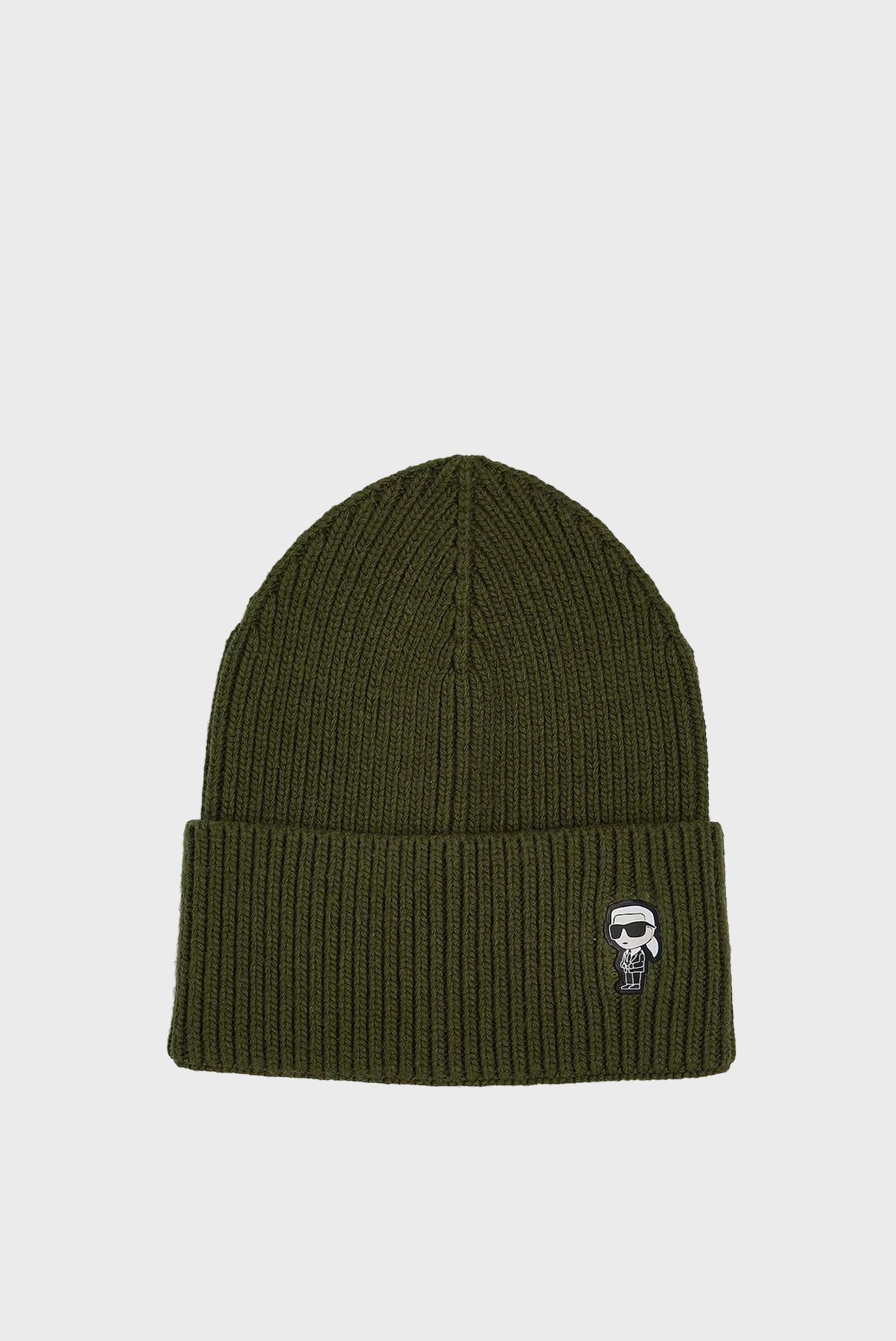 Женская зеленая шапка K IKONIK 2.0 BEANIE Зеленый ONESIZE Karl Lagerfeld 236W3405 Женская зеленая шапка K IKONIK 2.0 BEANIE Зеленый ONESIZE Karl Lagerfeld 236W3405