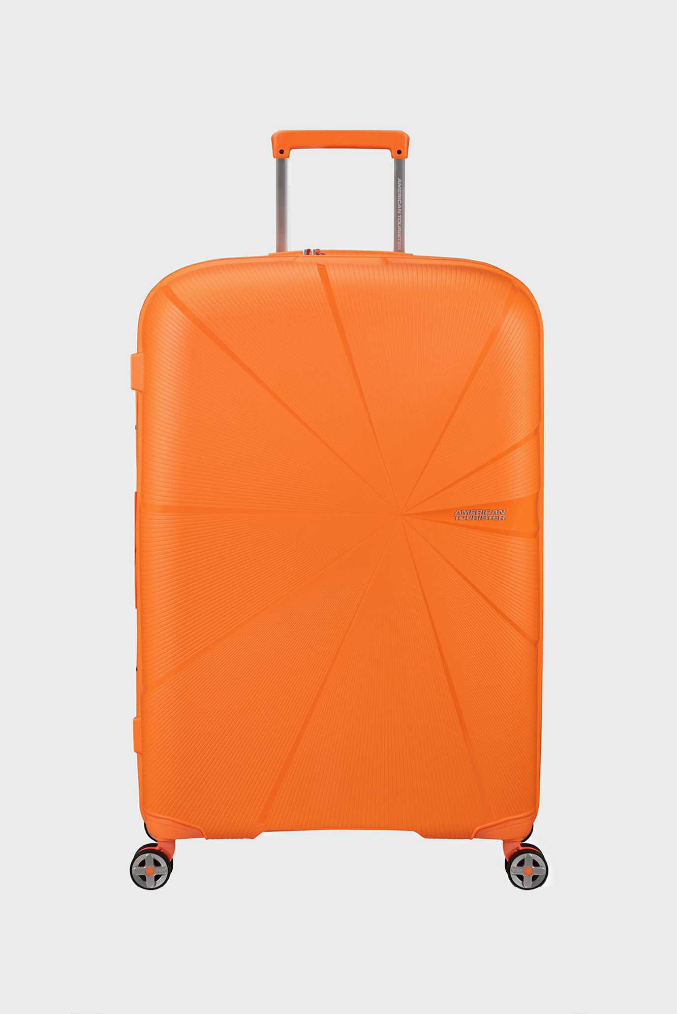 Оранжевый чемодан 77 см STARVIBE 1