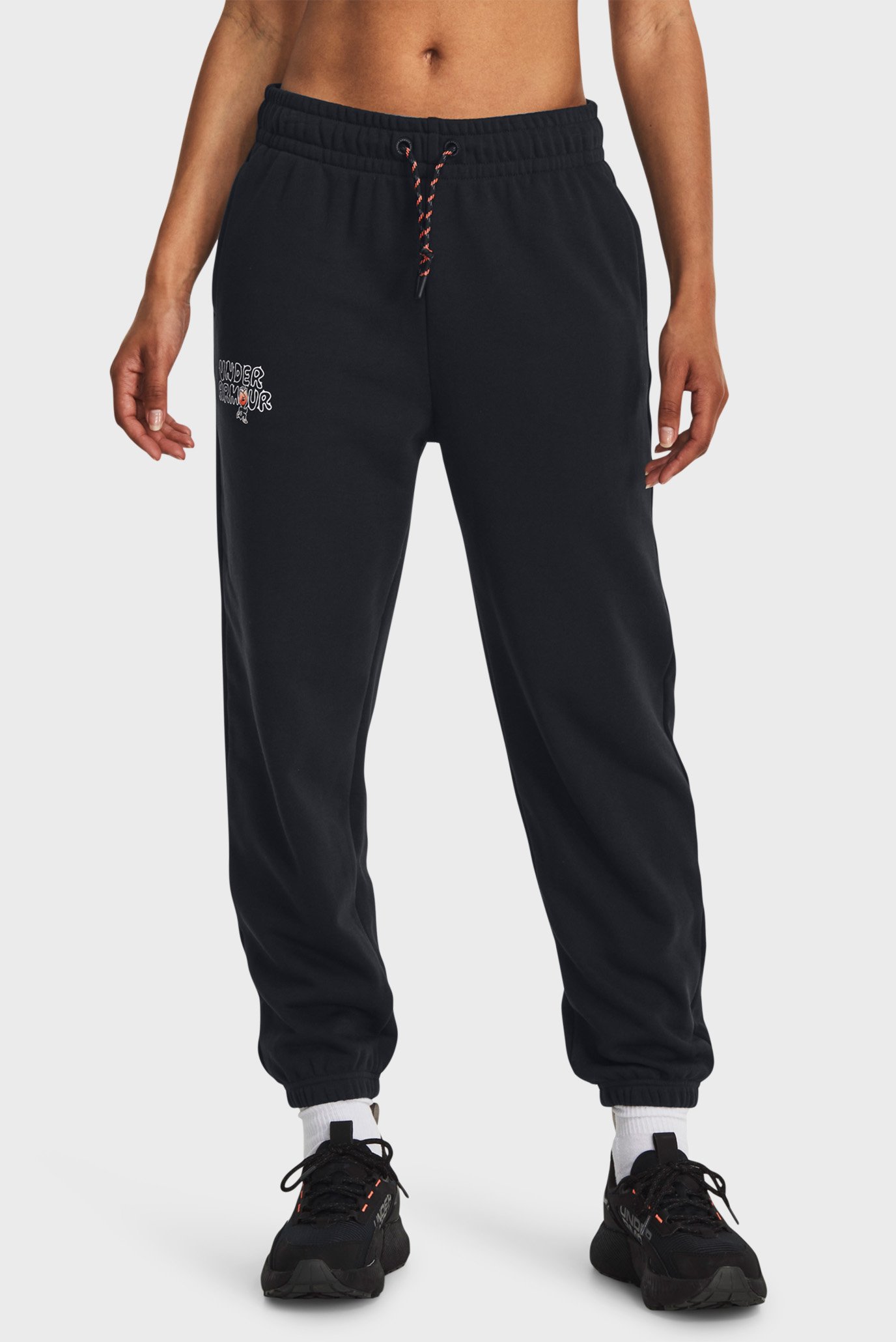 Жіночі чорні спортивні штани HWT Terry Jogger 1