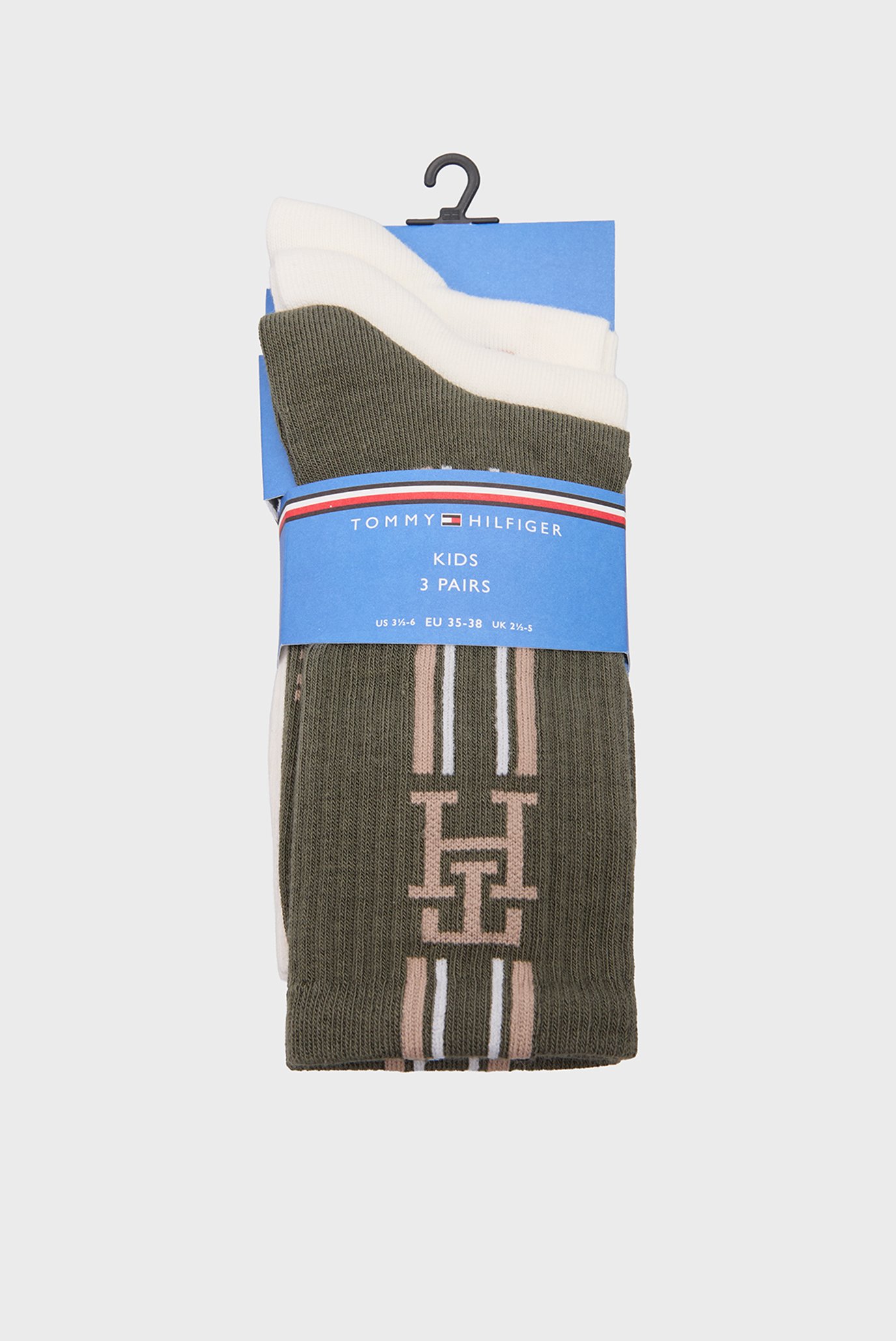 Женские шерстяные носки (3 пары) STRIPE Разноцветный 35-38 Tommy Hilfiger 701236331 Женские шерстяные носки (3 пары) STRIPE Разноцветный 35-38 Tommy Hilfiger 701236331