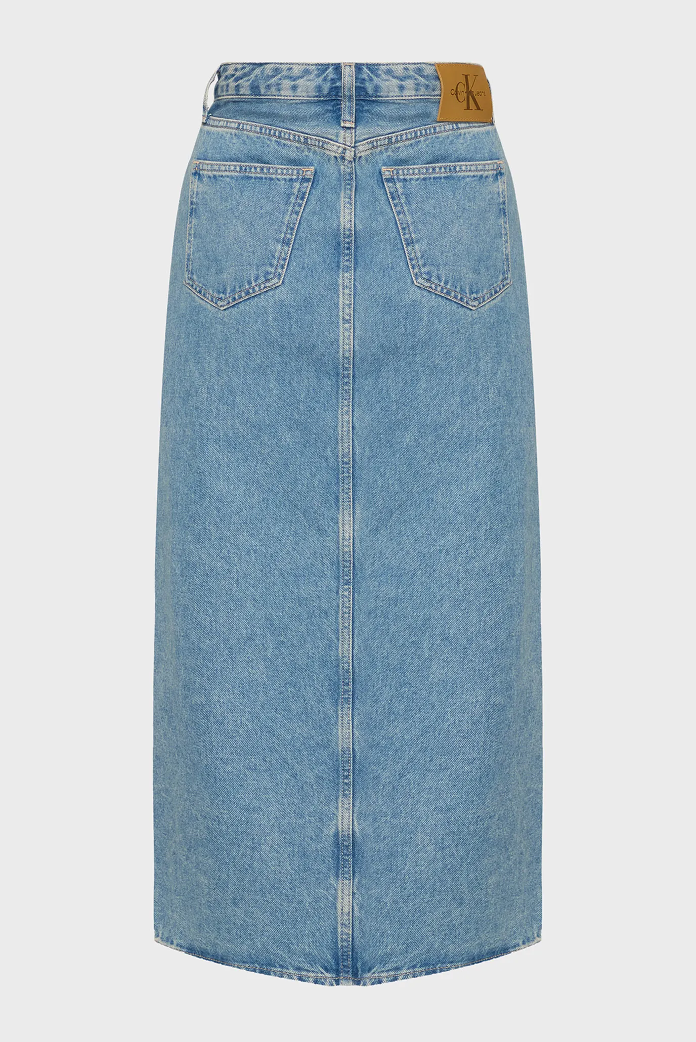 Женская синяя джинсовая юбка MAXI SKIRT 7