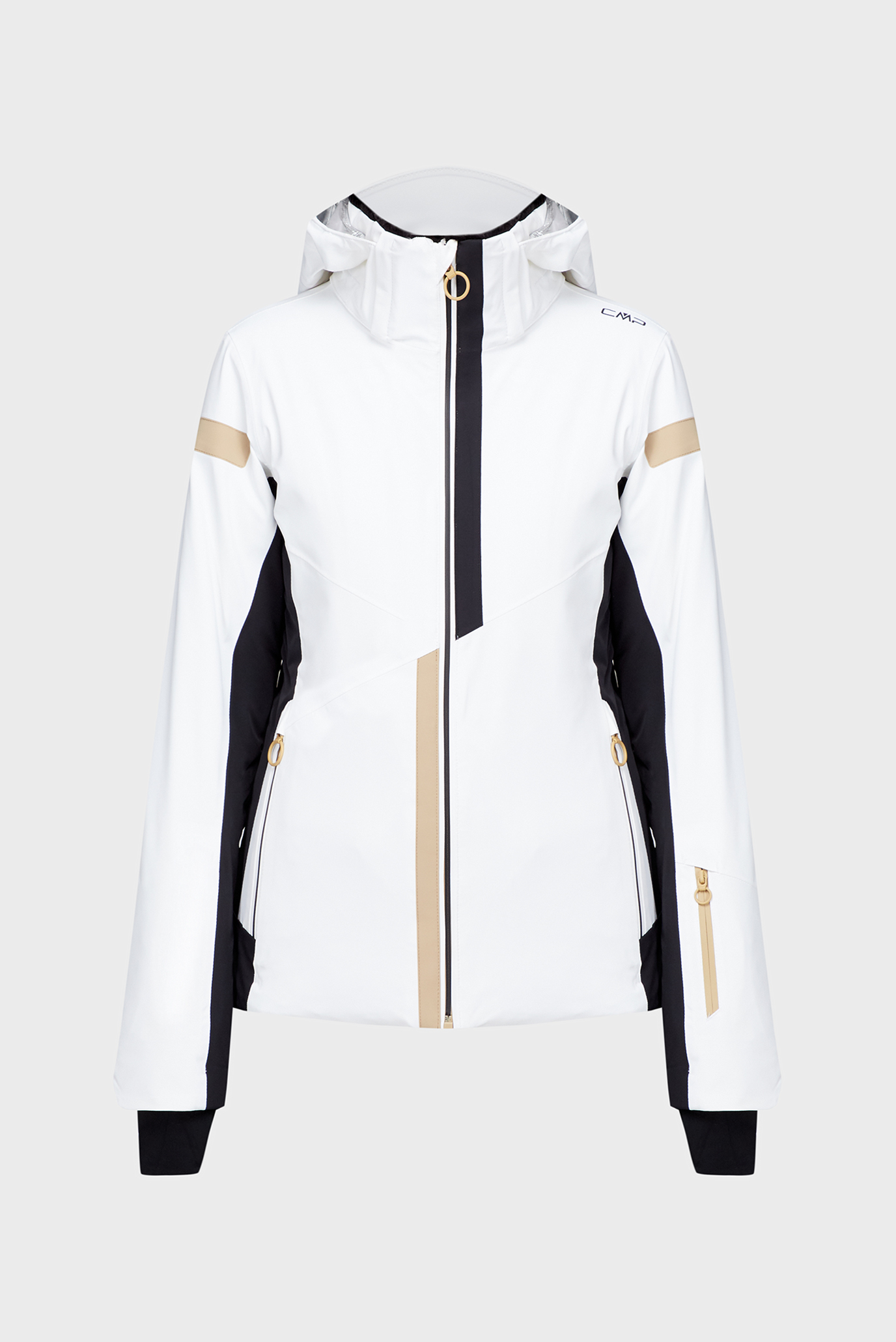 Женская белая лыжная куртка 1