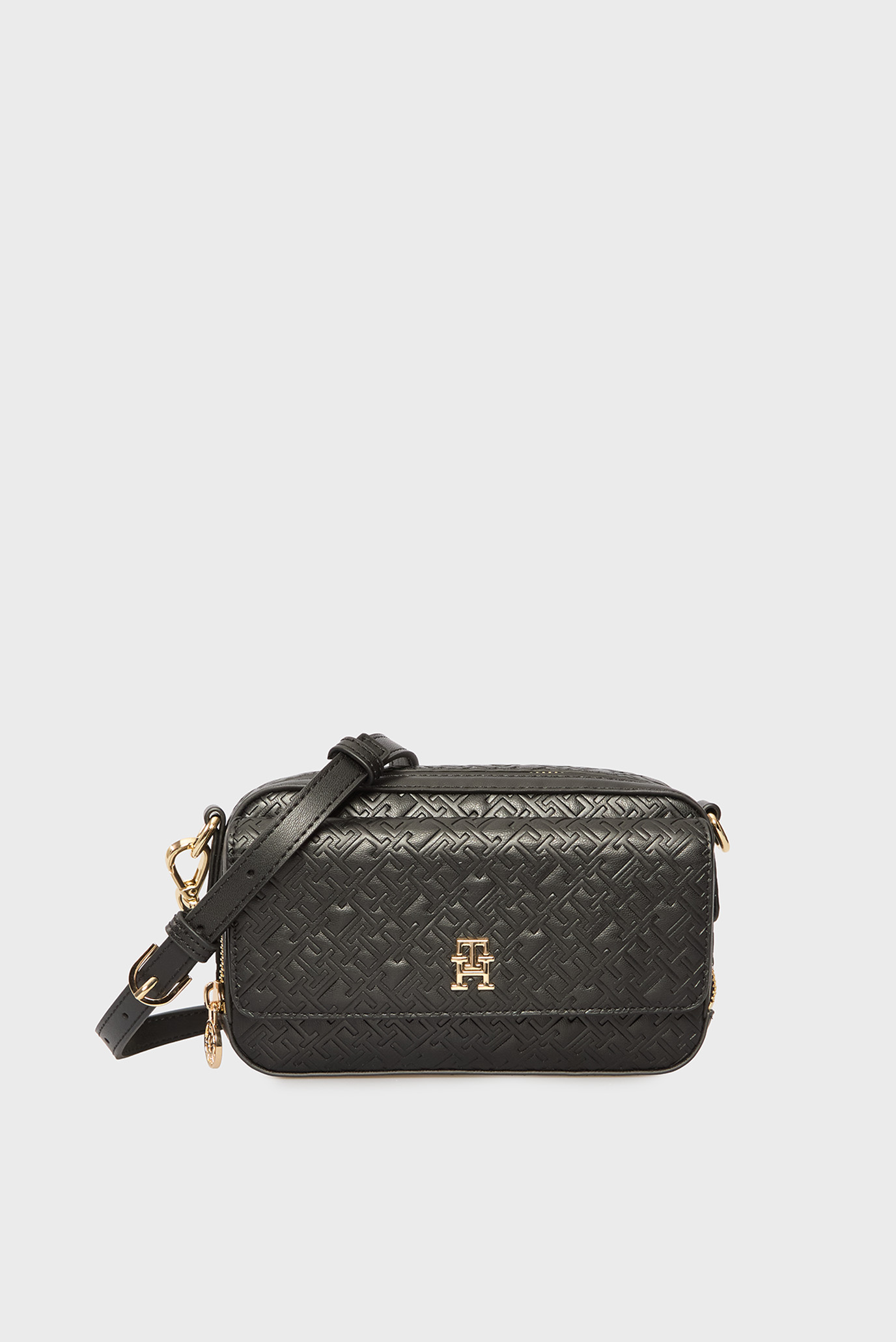 Женская черная сумка TH ICON CAMERA BAG MONO Черный ONESIZE Tommy Hilfiger AW0AW17681 Женская черная сумка TH ICON CAMERA BAG MONO Черный ONESIZE Tommy Hilfiger AW0AW17681