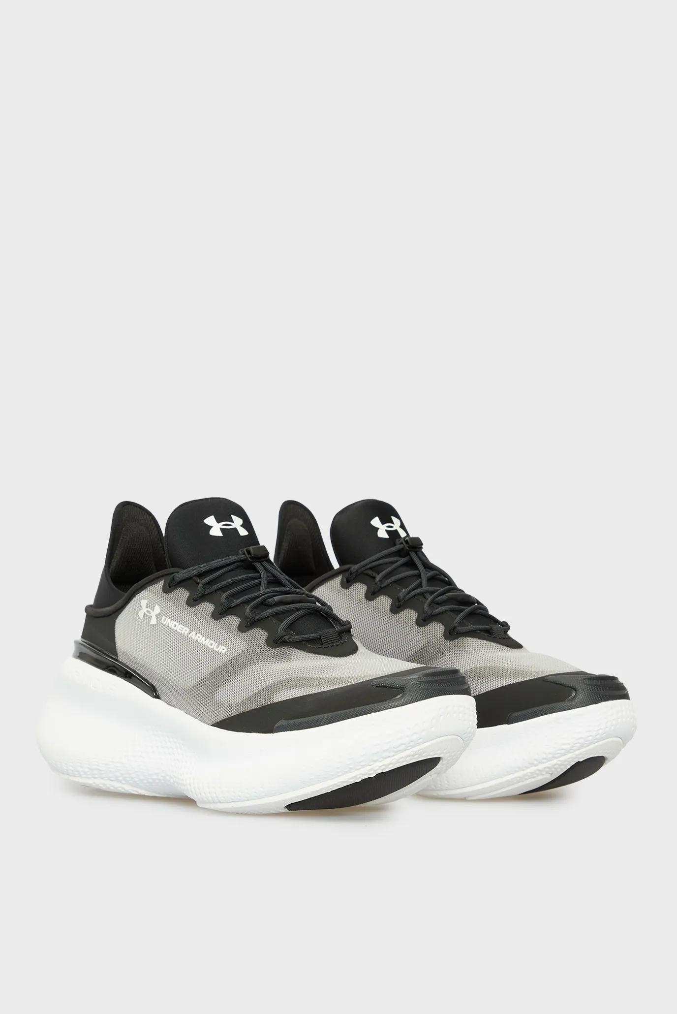 Детские черные кроссовки UA GS Nova 3