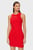 Женское красное платье TJW LALA + TANK BODYCON