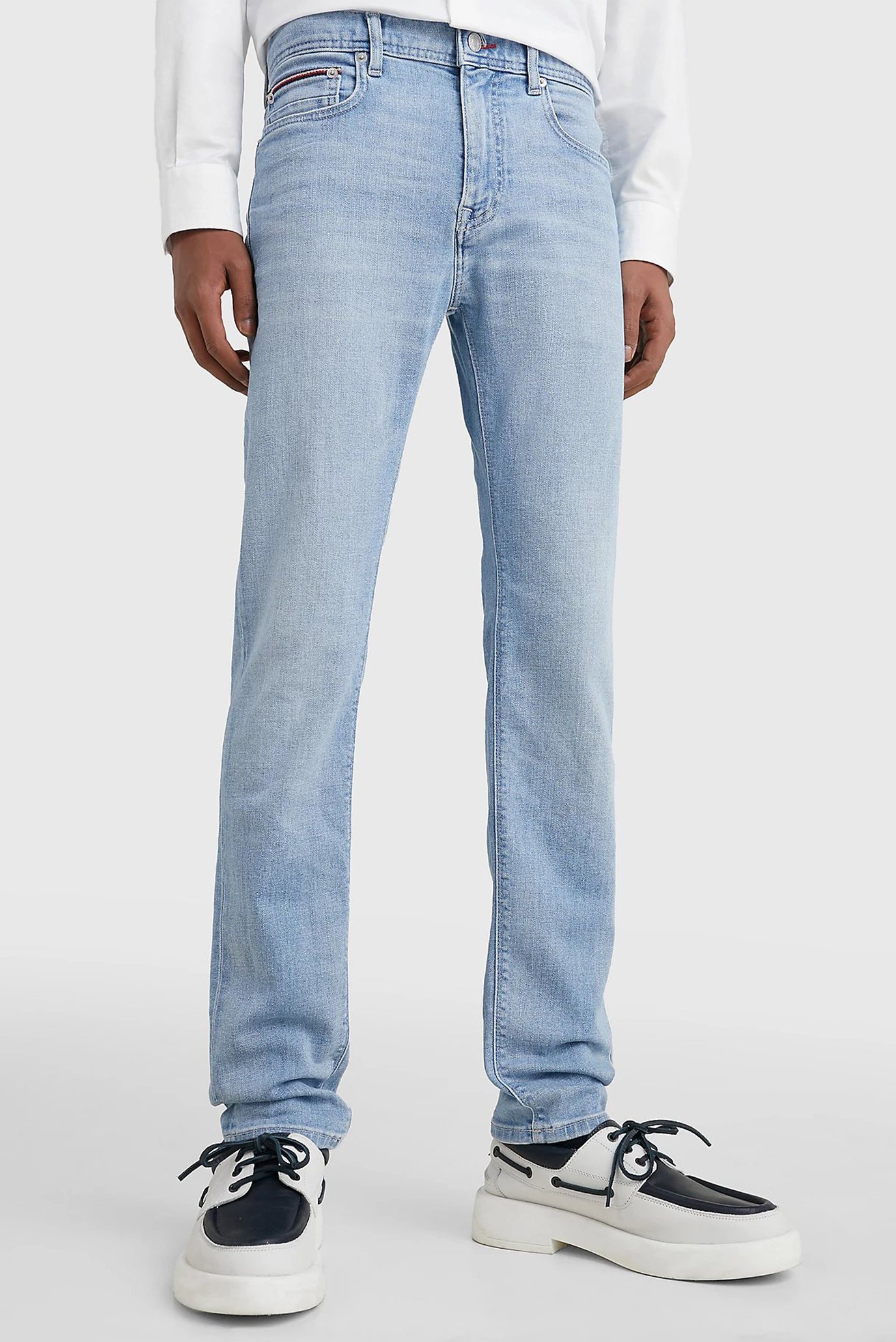 Чоловічі блакитні джинси SLIM BLEECKER PSTR EMMET 1