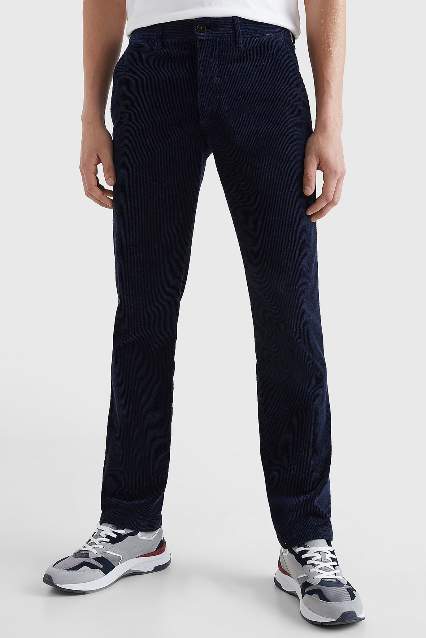 Чоловічі темно-сині вельветові брюки DENTON CORDUROY GMD 1