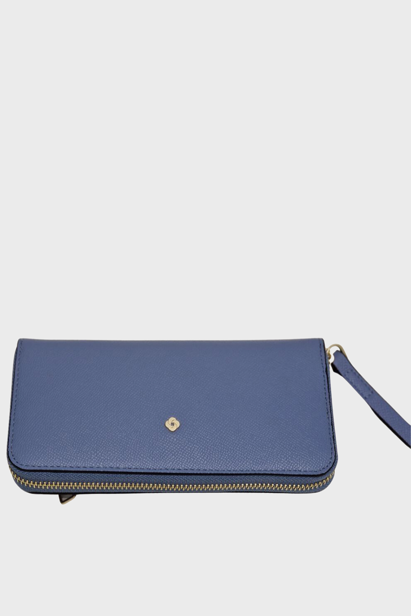 Жіночий синій гаманець CHROMATE SLG 1