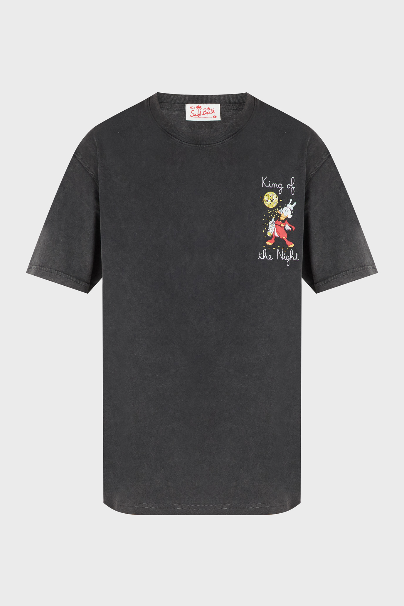 Мужская темно-серая футболка JACK Saint Barth х Disney 1