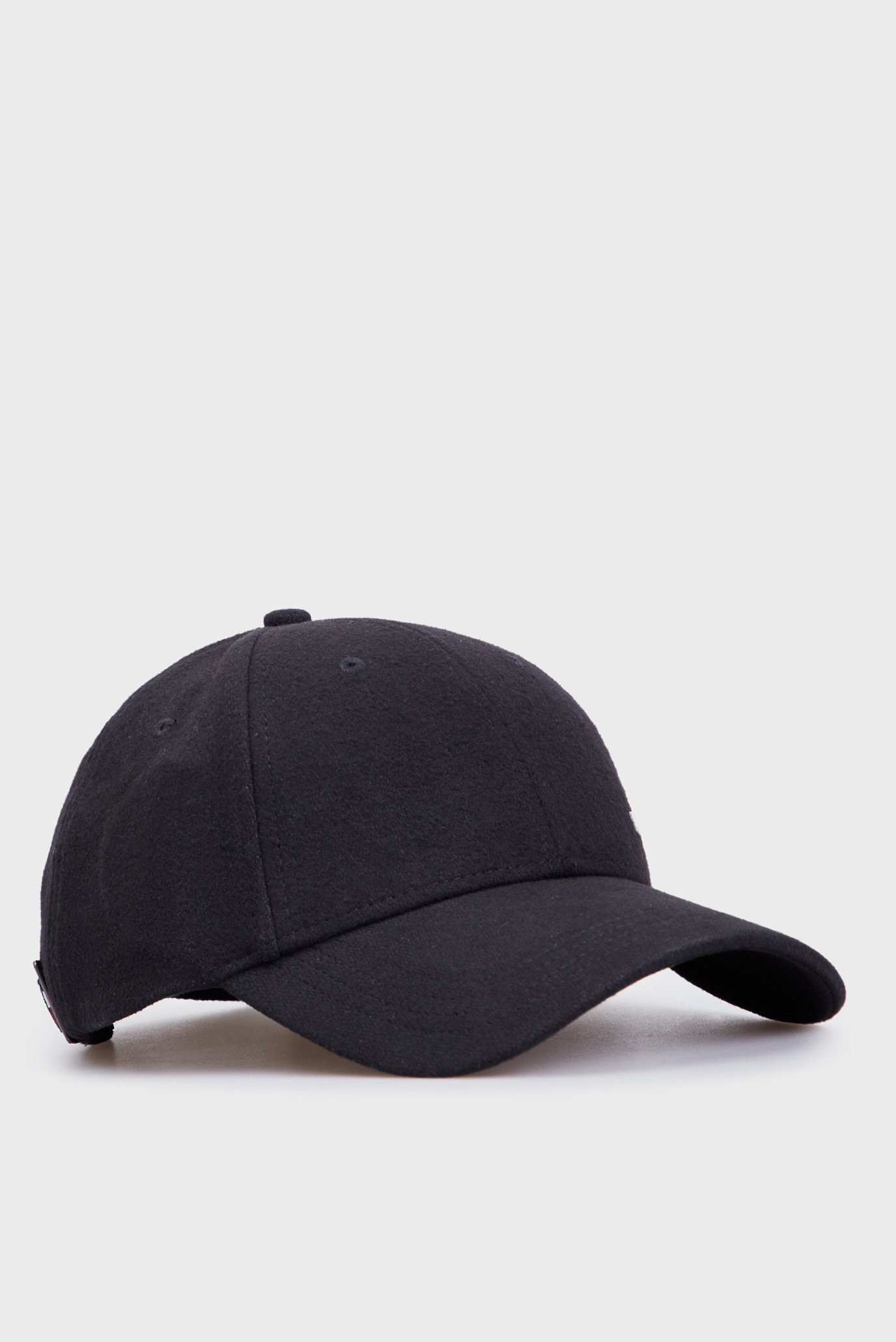 Мужская черная кепка TH CORP LOVE MELTON 6 PANEL CAP 1