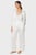 Женская белая пижама (кардиган, топ, брюки) TREASURE
