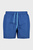 Мужские синие плавательные шорты в полоску