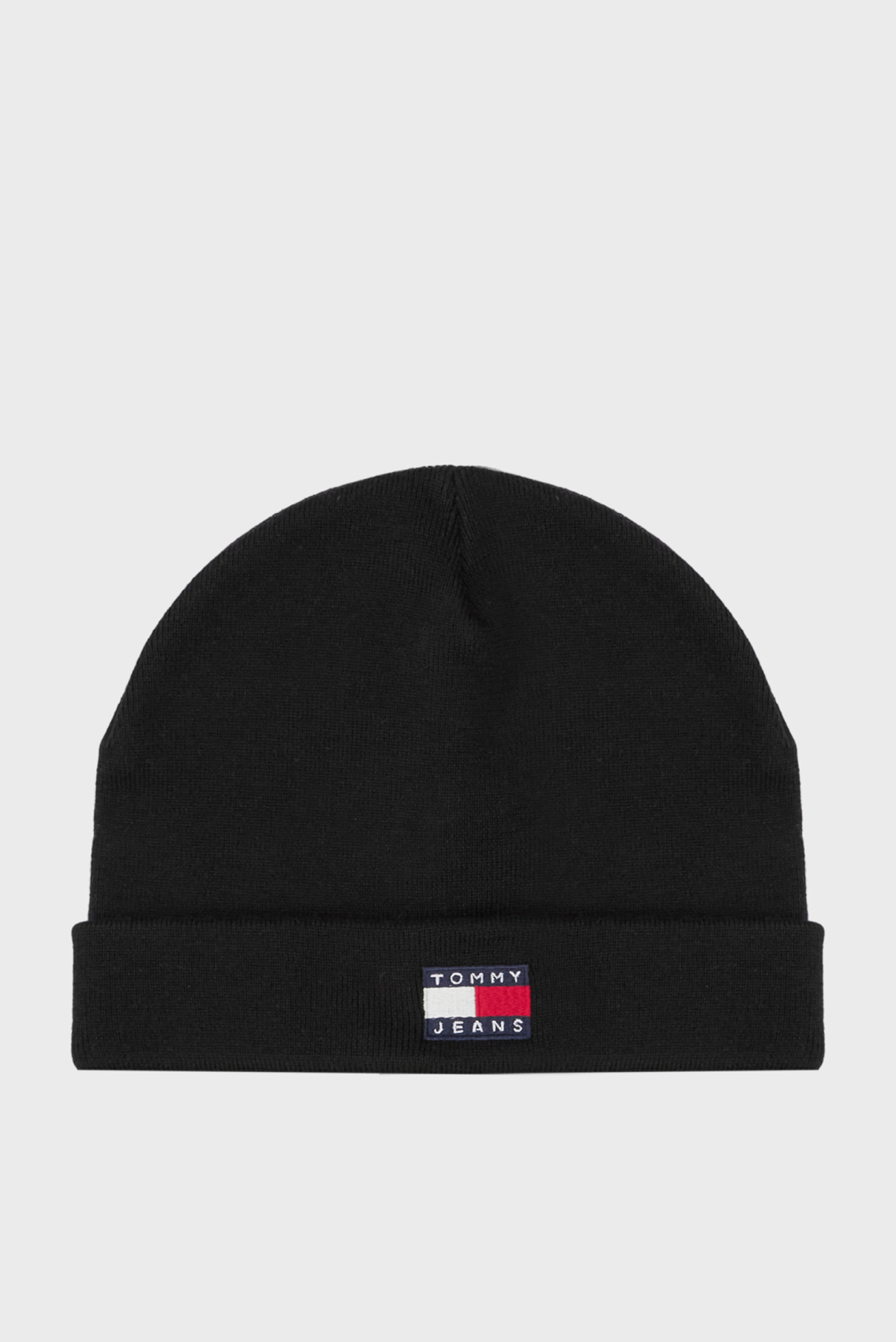 Чоловіча чорна шапка TJM HERITAGE SHORT BEANIE 1