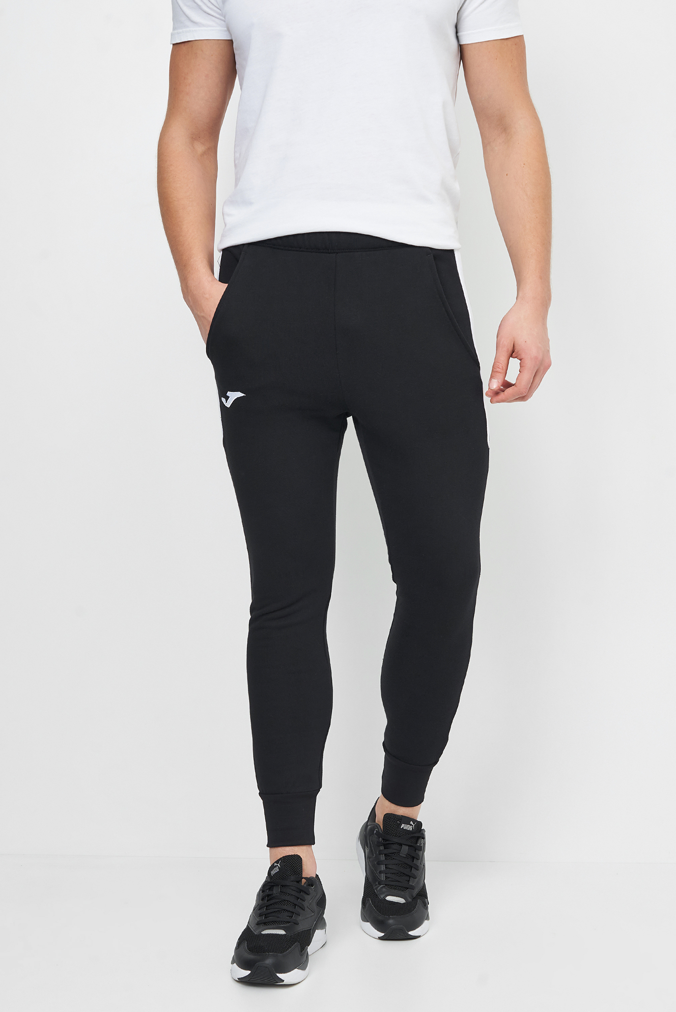 Чоловічі чорні спортивні штани 1