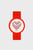 Жіночий червоний годинник O clock 4073