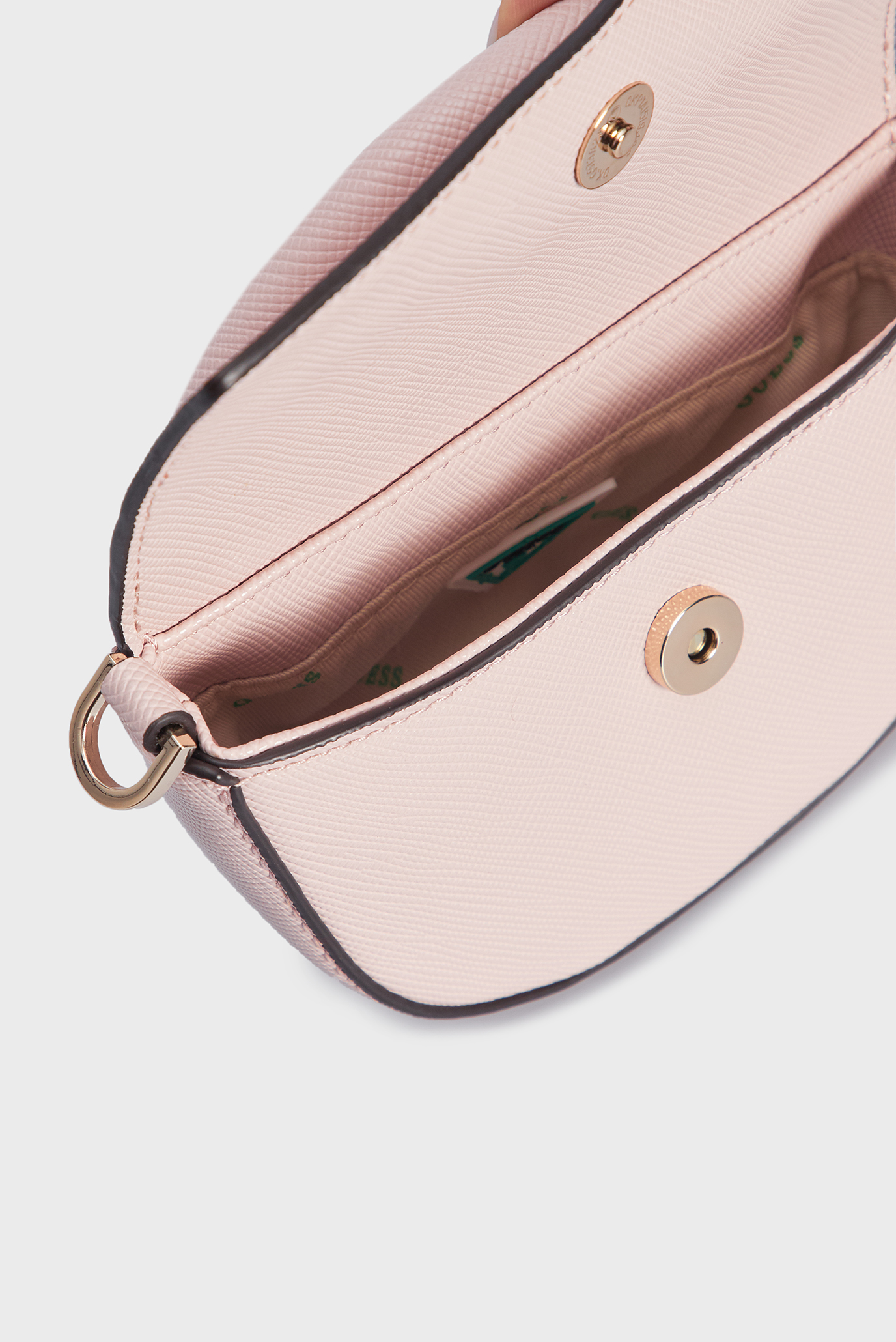 Женская розовая сумка ECO ALEXIE MINI TOP HNDLE FLAP Guess HWEVG873778 ...