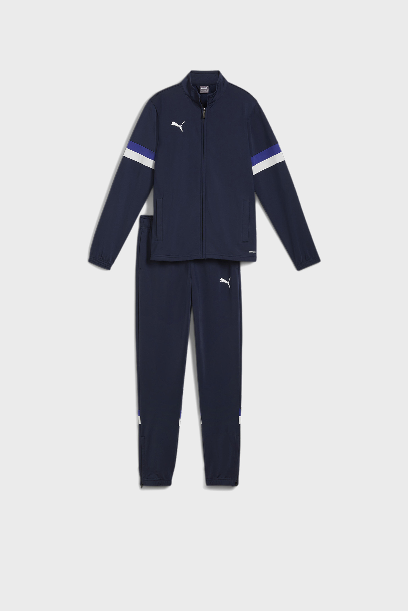 Детский темно-синий спортивный костюм (кофта, брюки) individualRISE Youth Football Tracksuit 1