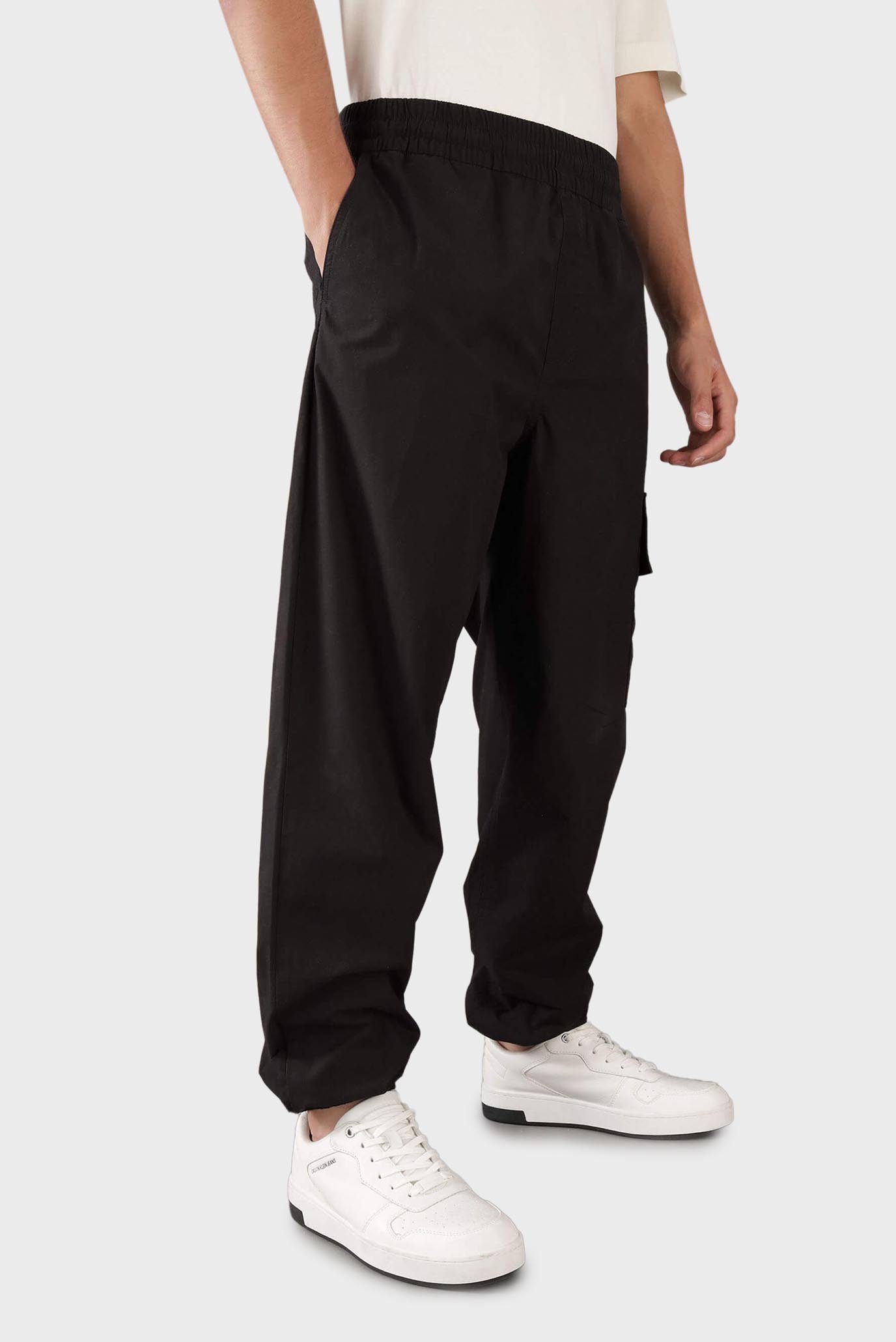 Чоловічі чорні карго COTTON POPLIN UTILITY PANT 1