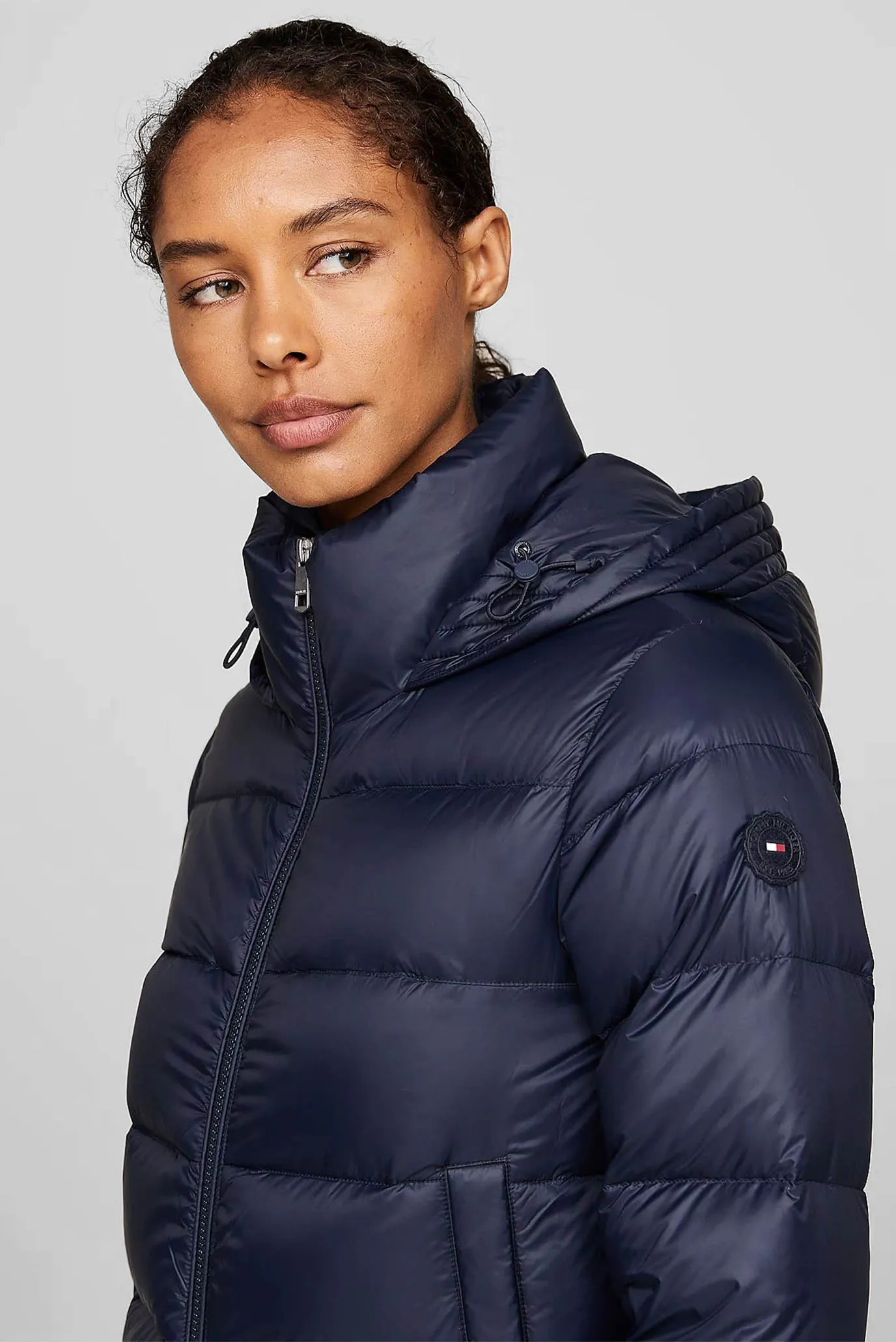 Жіночий темно-синій пуховик LW DOWN CASUAL JACKET 4