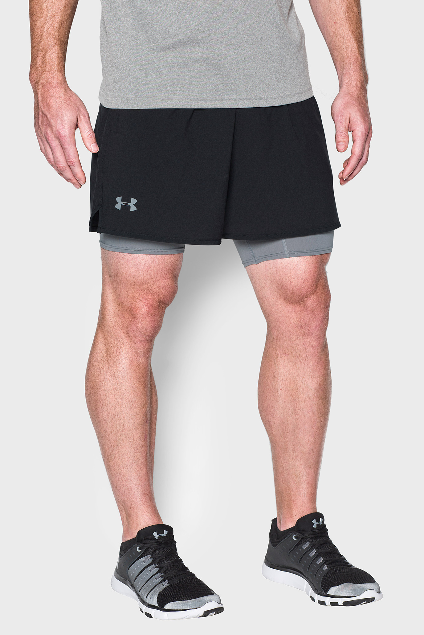 under armour 2 in 1 training shorts