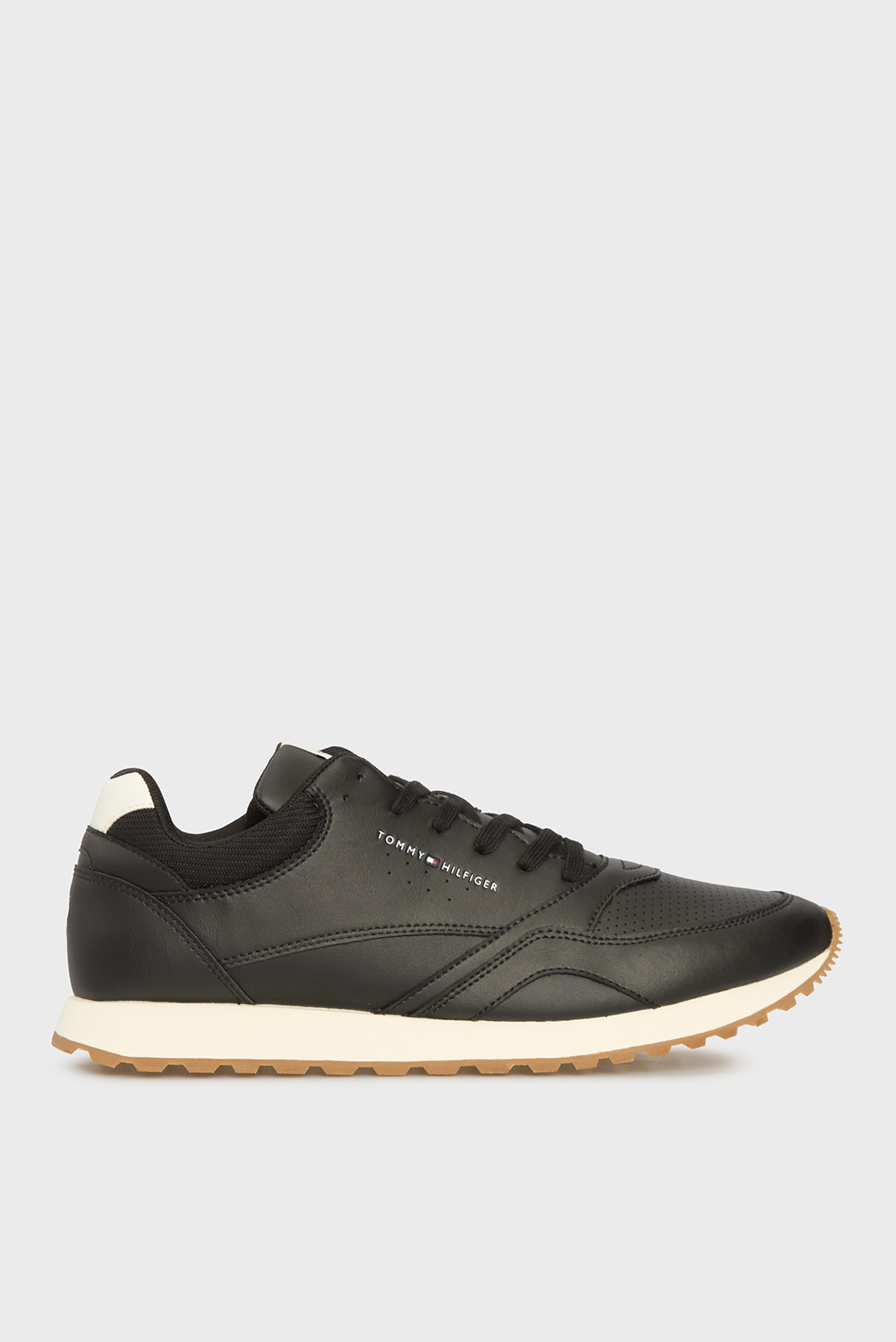 Мужские черные кроссовки NEW RUNNER EVA LTH ESS Черный 40 Tommy Hilfiger FM0FM05512 Мужские черные кроссовки NEW RUNNER EVA LTH ESS Черный 40 Tommy Hilfiger FM0FM05512