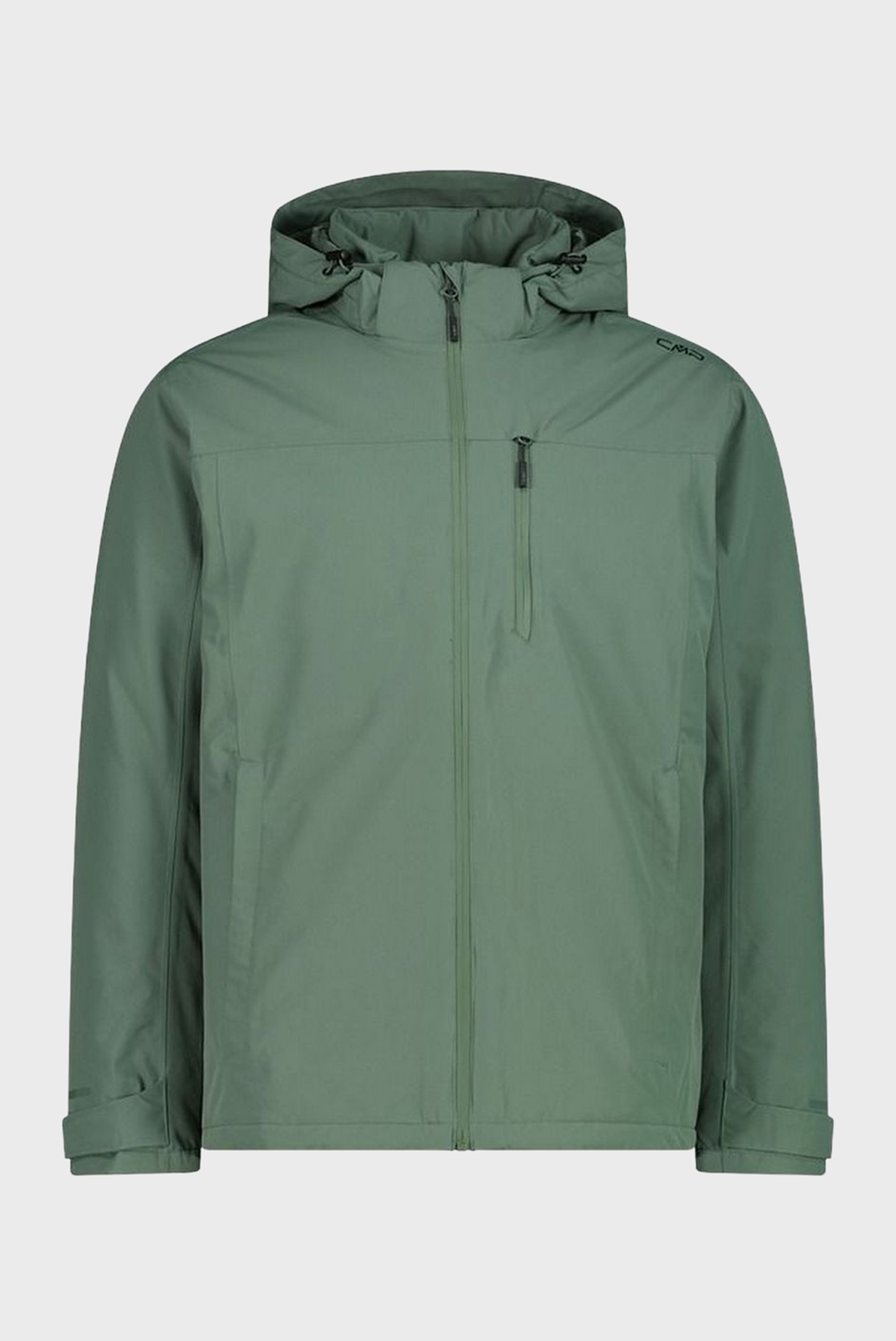 Мужская зеленая куртка ZIP HOOD FEEL WARM Зеленый 54 CMP 35Z1537-F762 Мужская зеленая куртка ZIP HOOD FEEL WARM Зеленый 54 CMP 35Z1537-F762