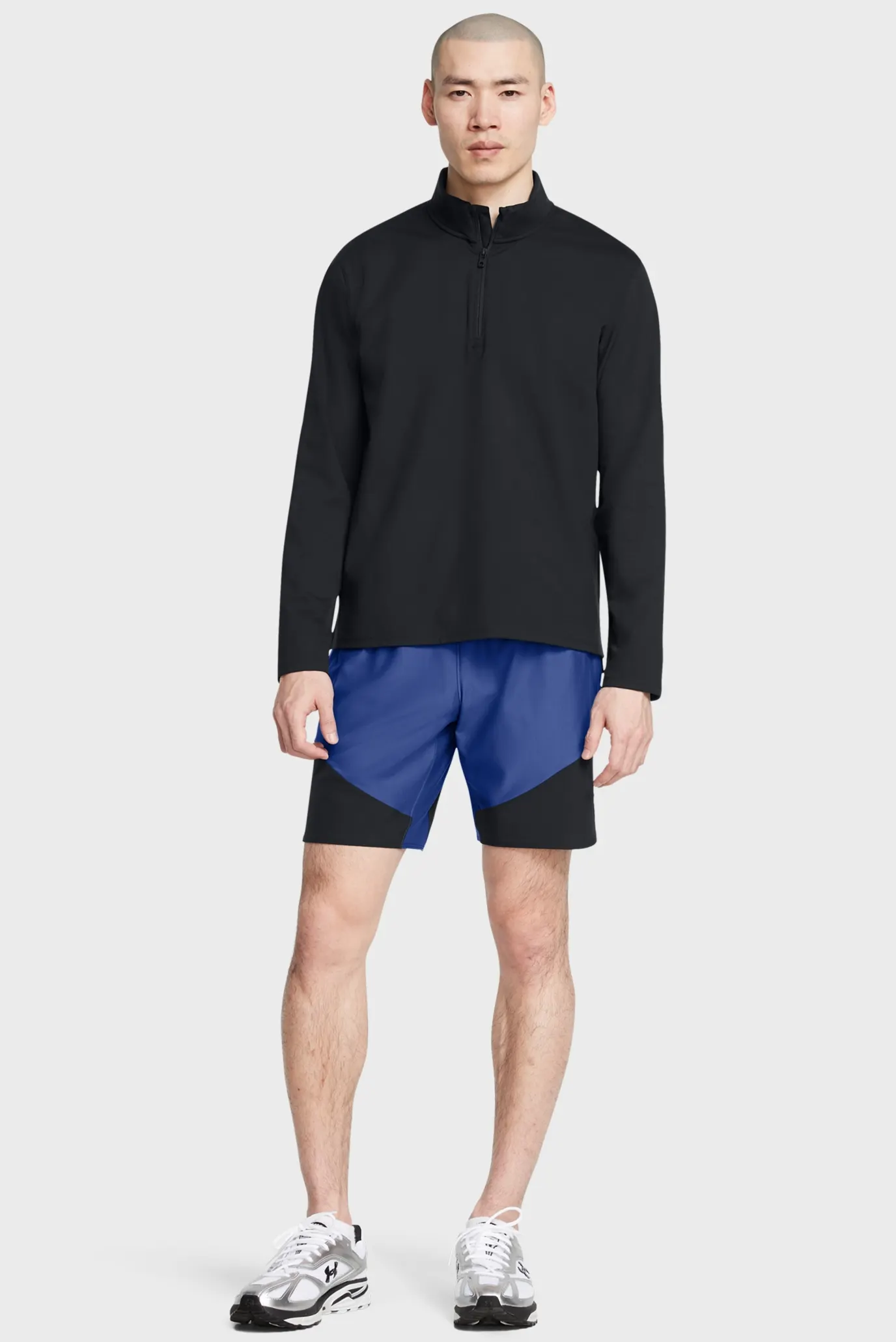Мужские синие шорты UA Peak Woven Hybrid Short 2