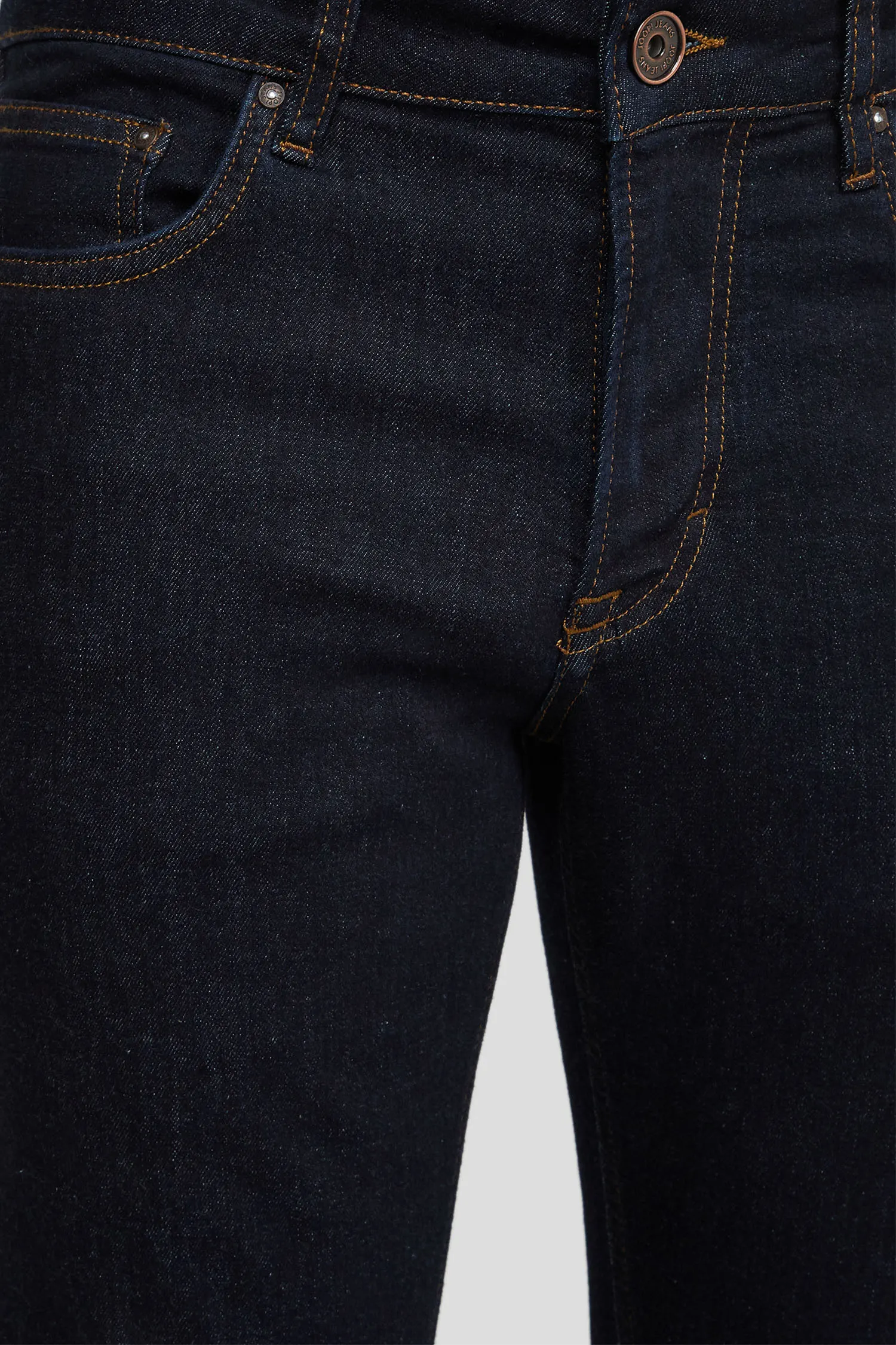 Мужские темно-синие джинсы 3