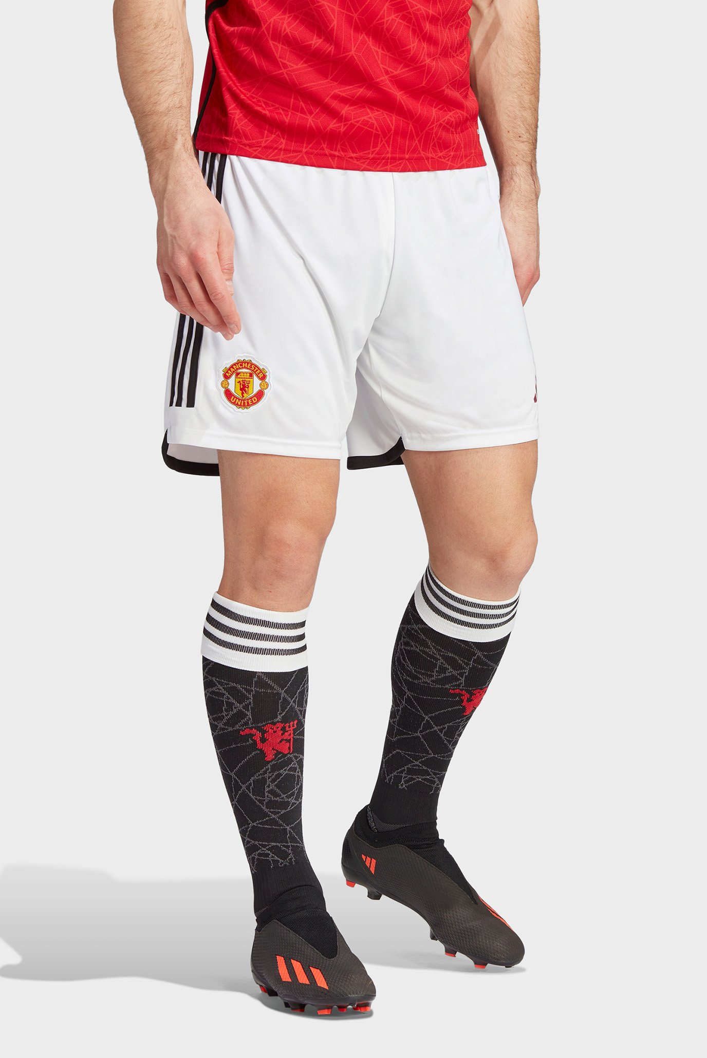 Чоловічі білі шорти Manchester United 23/24 Home 1