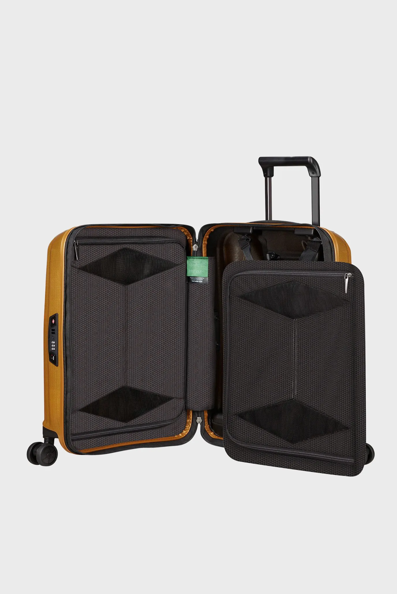 Гірчична валіза 55 см MAJOR-LITE SAFFRON 4