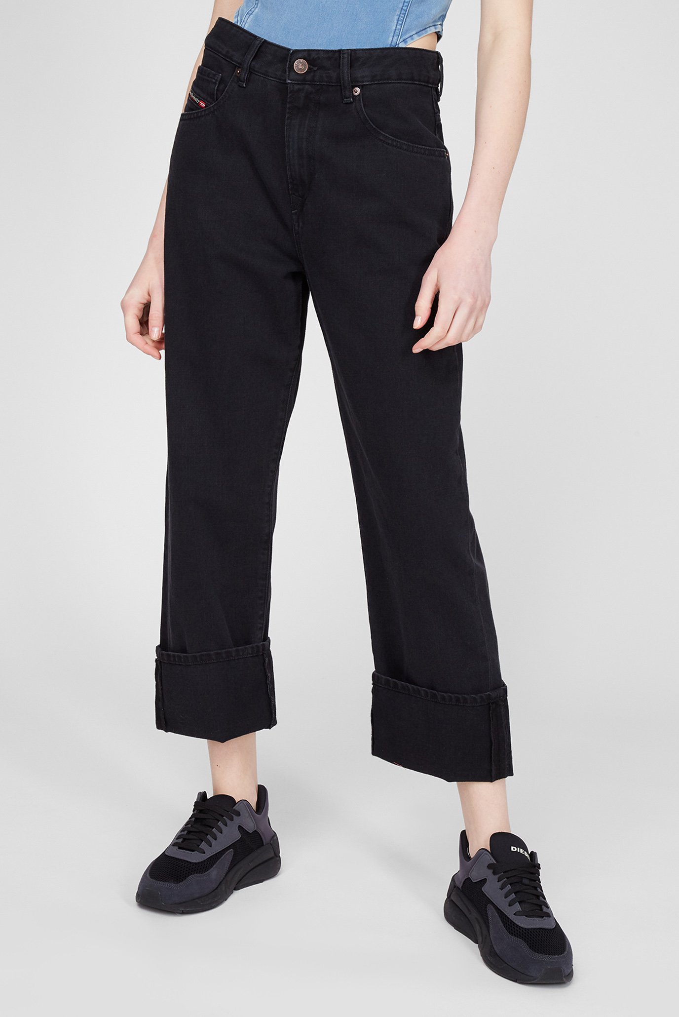 Женские черные джинсы 1999 L.32 1