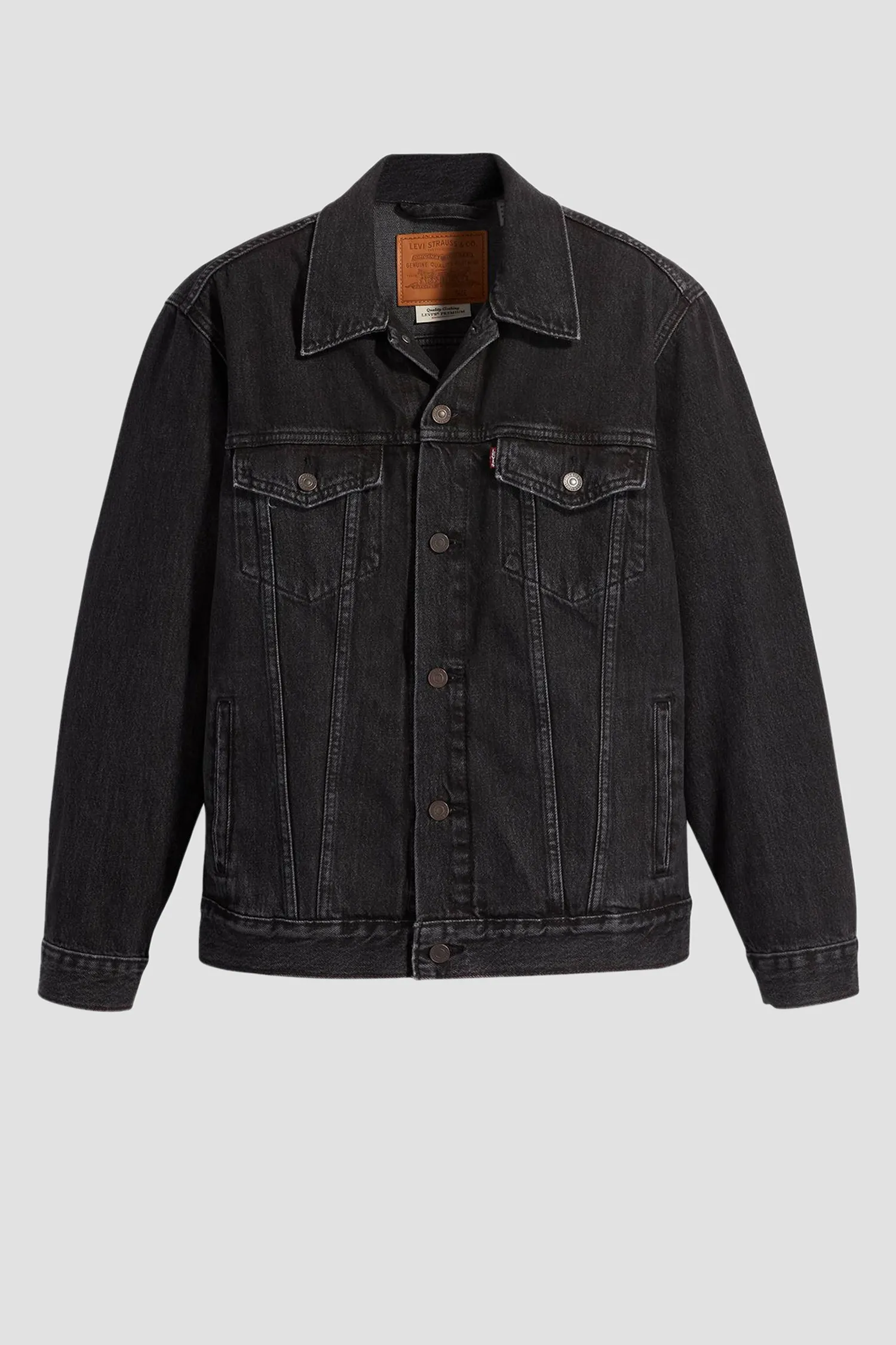 Мужская черная джинсовая куртка Levi's® A5782;0000 — MD-Fashion