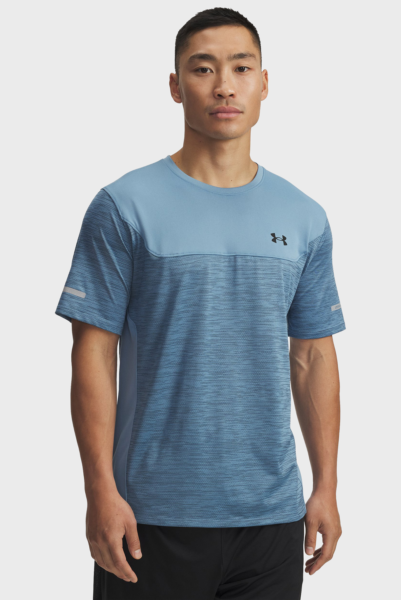 Мужская голубая футболка UA Tech Utility SS Голубой S Under Armour 6004965-403 Мужская голубая футболка UA Tech Utility SS Голубой S Under Armour 6004965-403