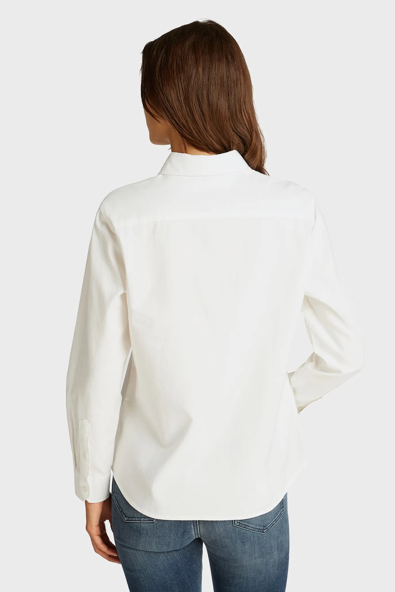 Жіноча біла сорочка TJW REG OXFORD 3