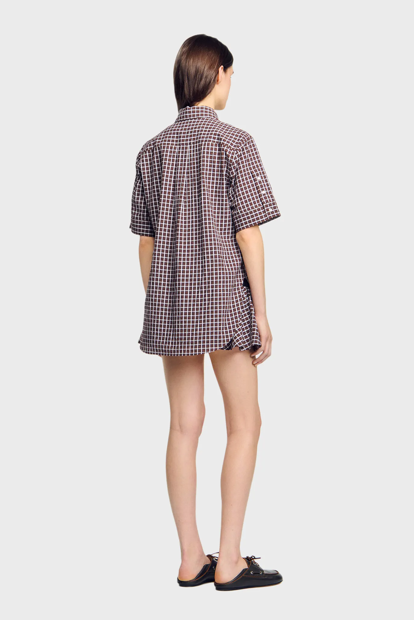 Жіноча картата сорочка 3