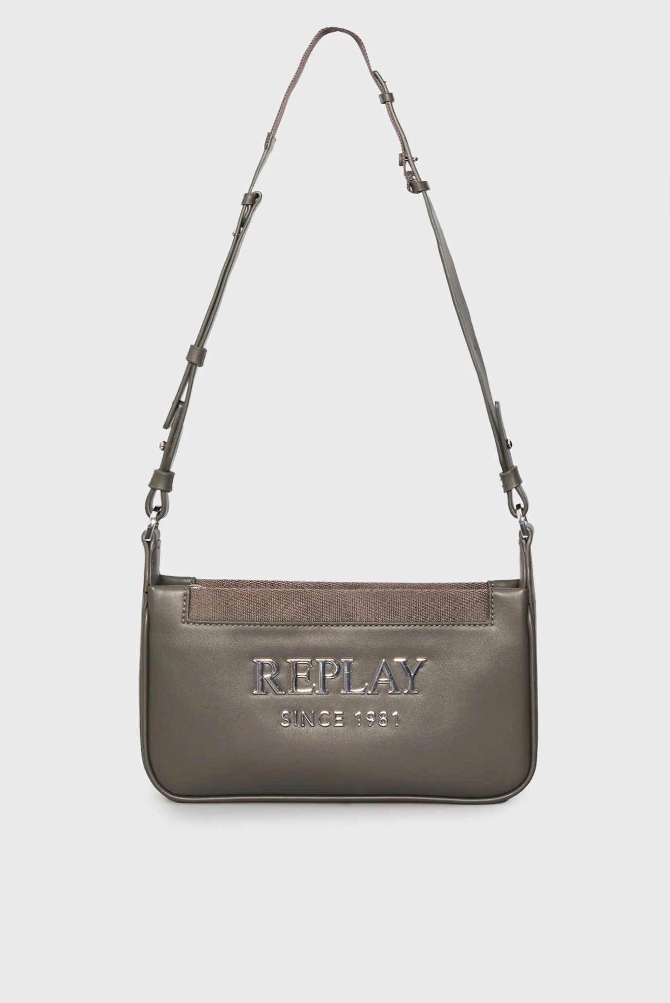 Жіноча темно-сіра сумка 2