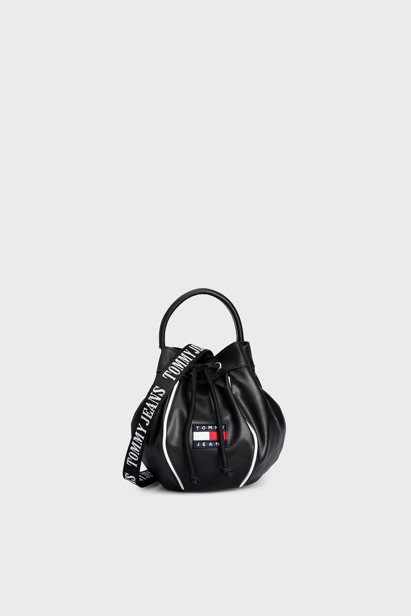 Женская черная сумка TJW HERITAGE BUCKET BAG 1